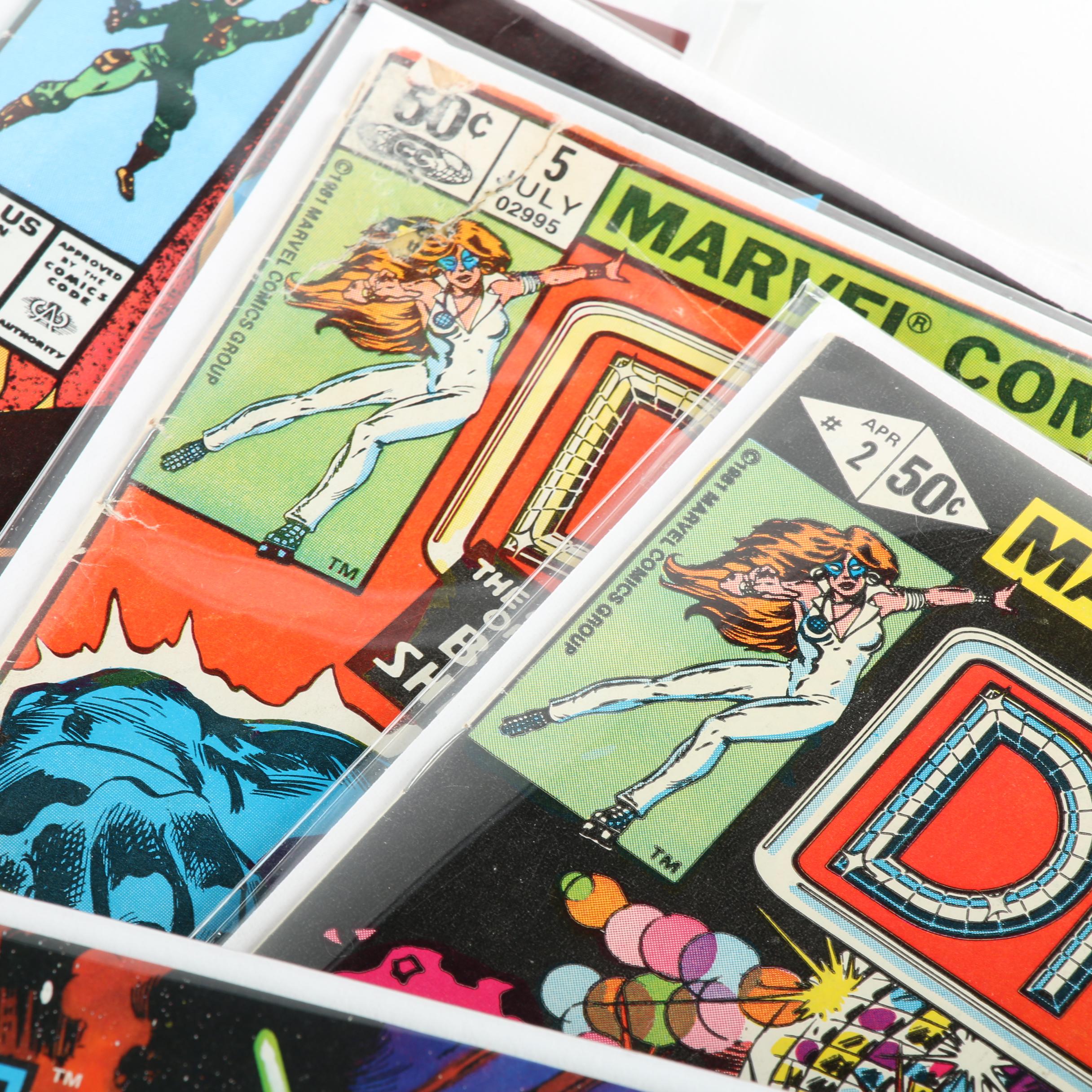 Comic Books Including "Archie" and "Cable"