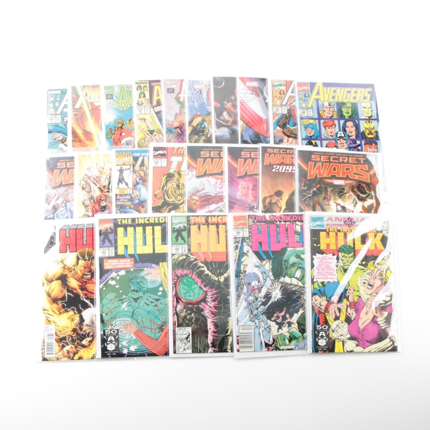 "Avengers", "Incredible Hulk", "Secret Wars" and Other Assorted Marvel Comics