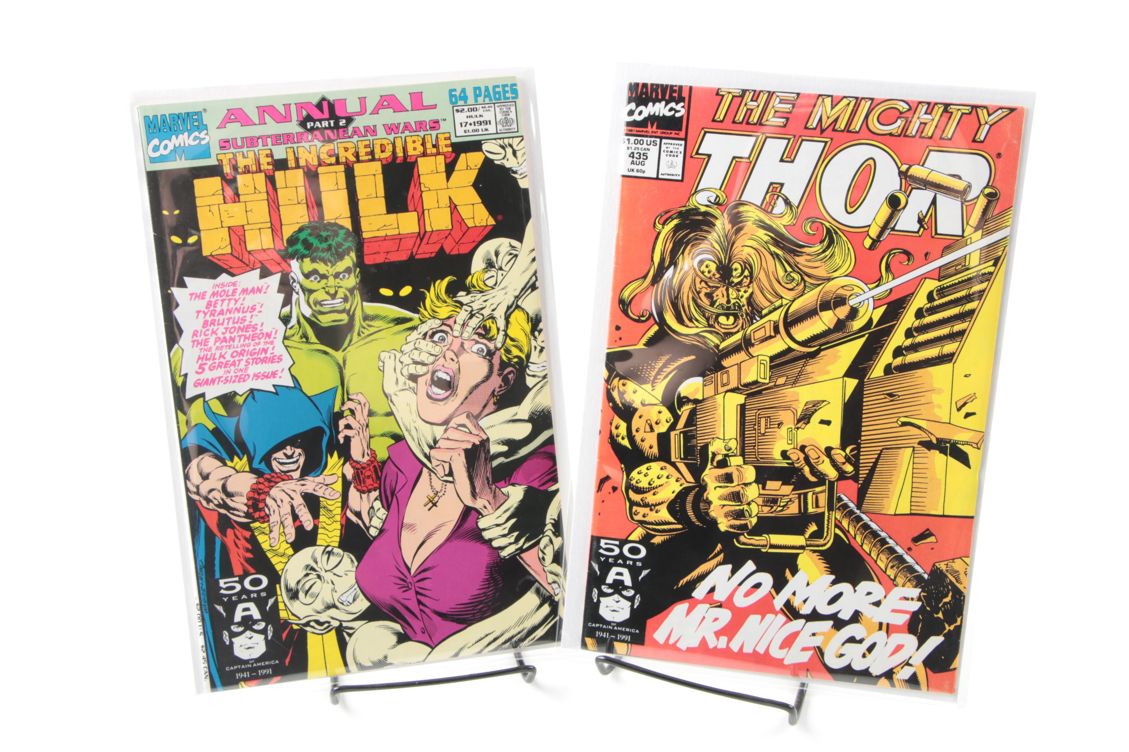 "Avengers", "Incredible Hulk", "Secret Wars" and Other Assorted Marvel Comics