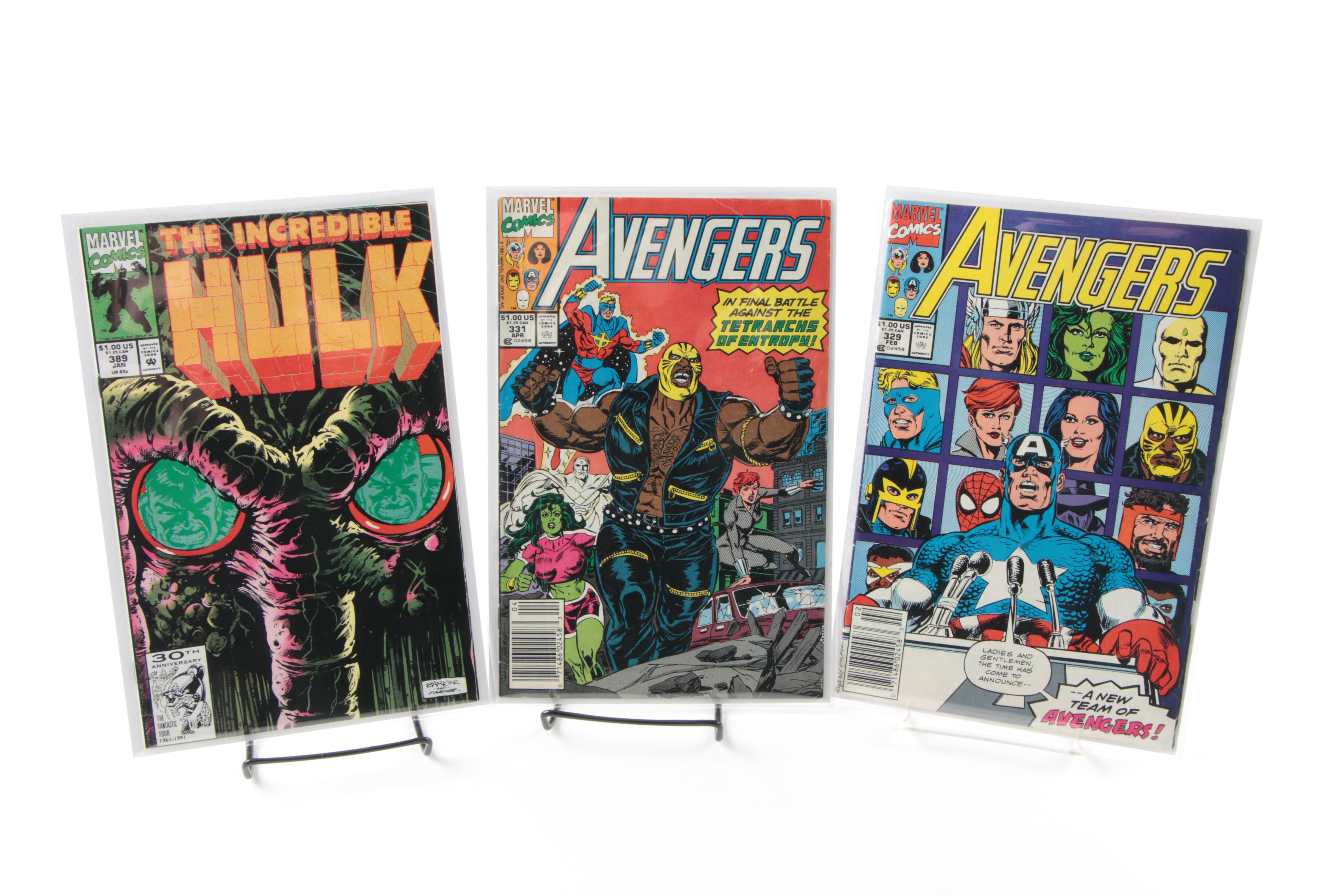 "Avengers", "Incredible Hulk", "Secret Wars" and Other Assorted Marvel Comics