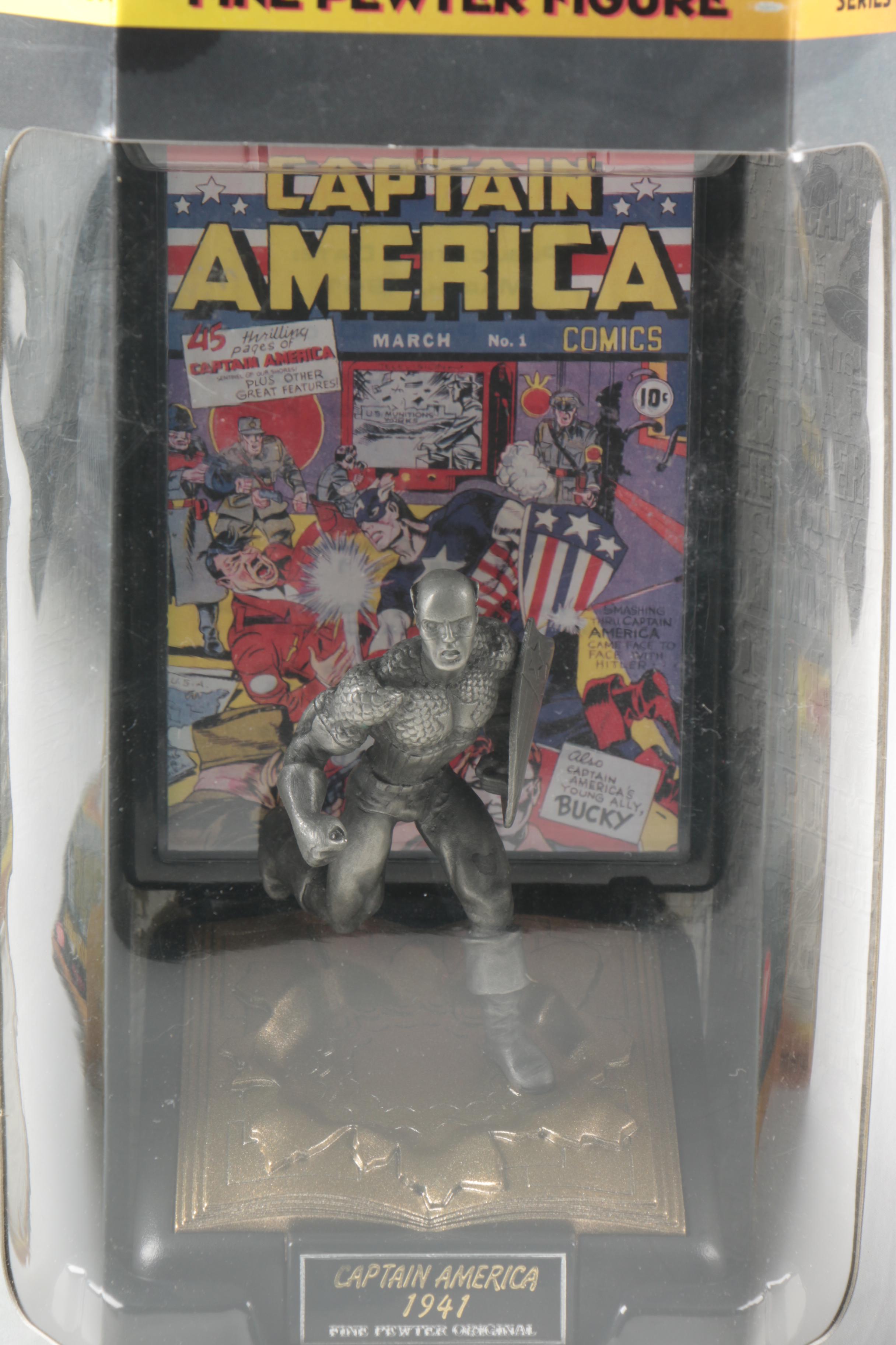 Comic Book Champions "Golden Age" Pewter Figurines