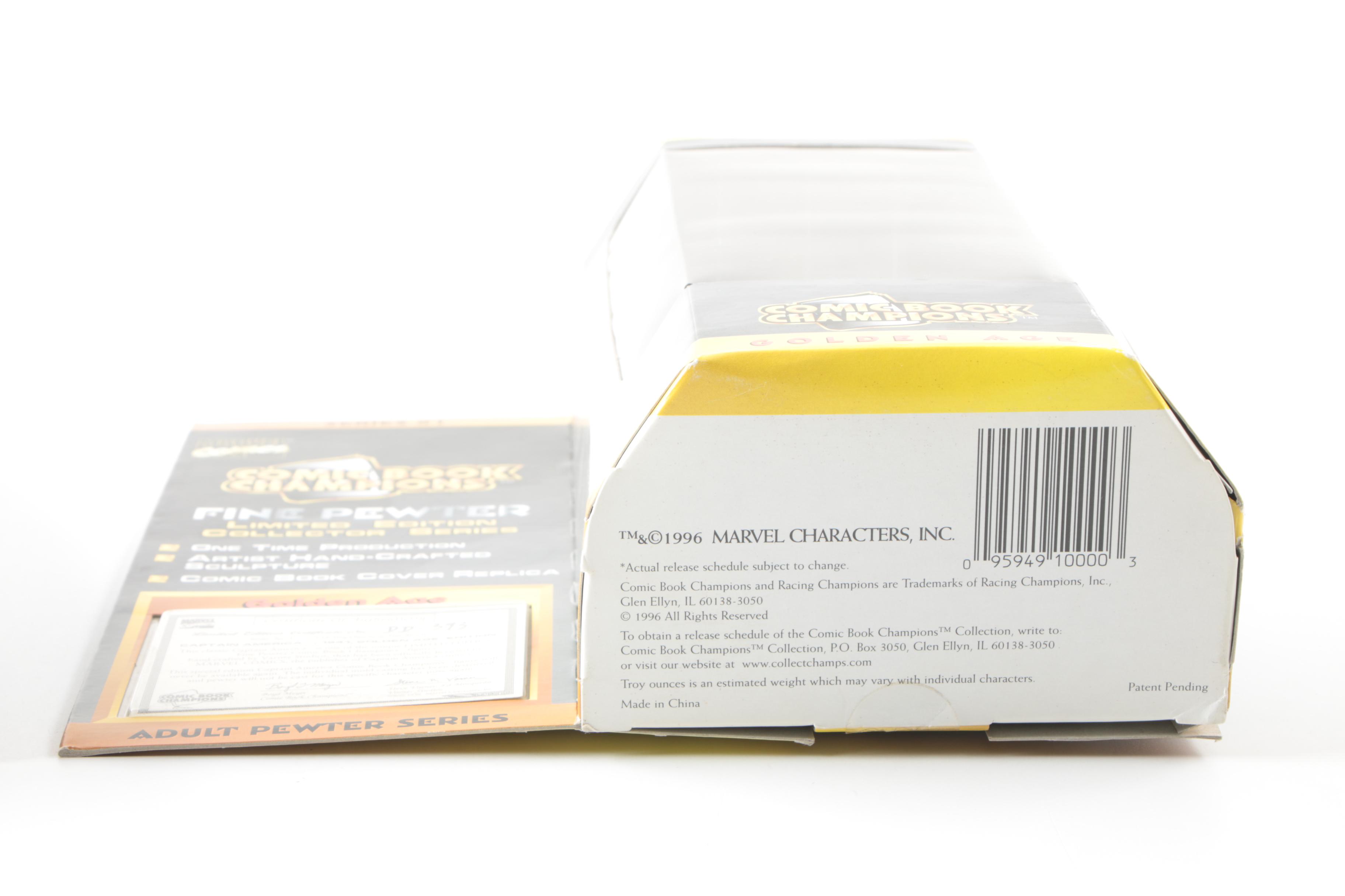 Comic Book Champions "Golden Age" Pewter Figurines