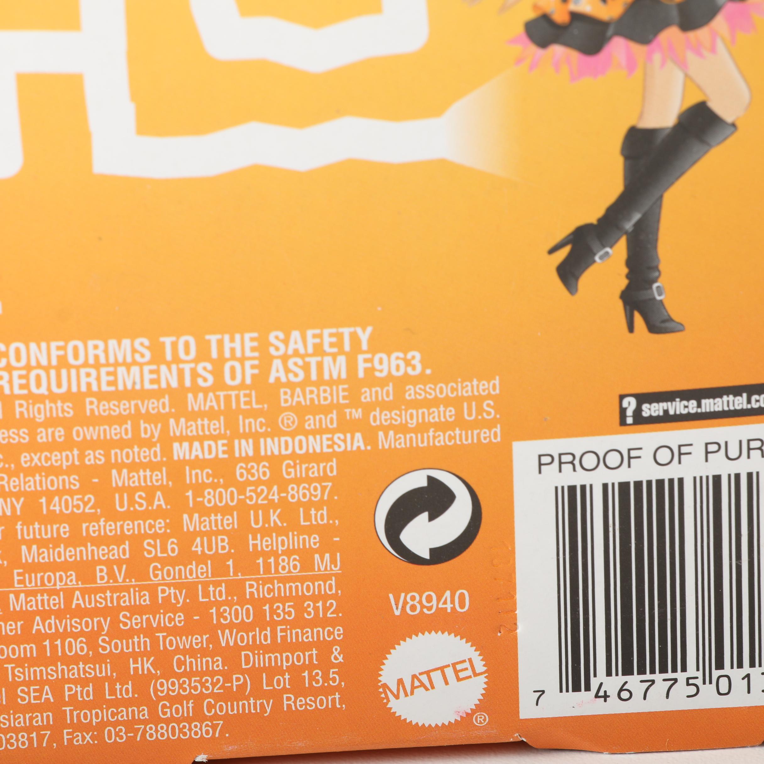 Nine Holiday Themed Barbie Dolls