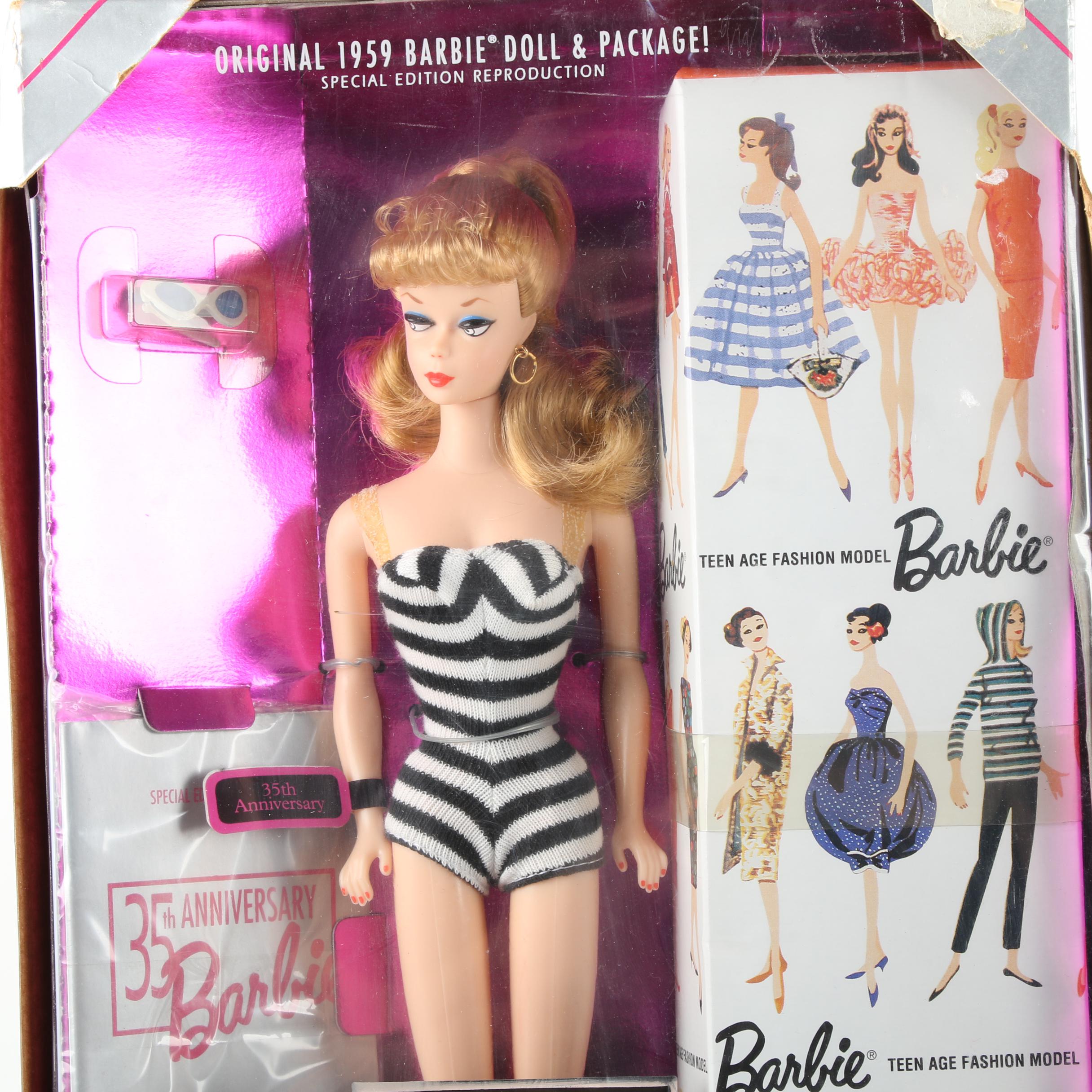 Limited Edition 1959 Barbie Dolls