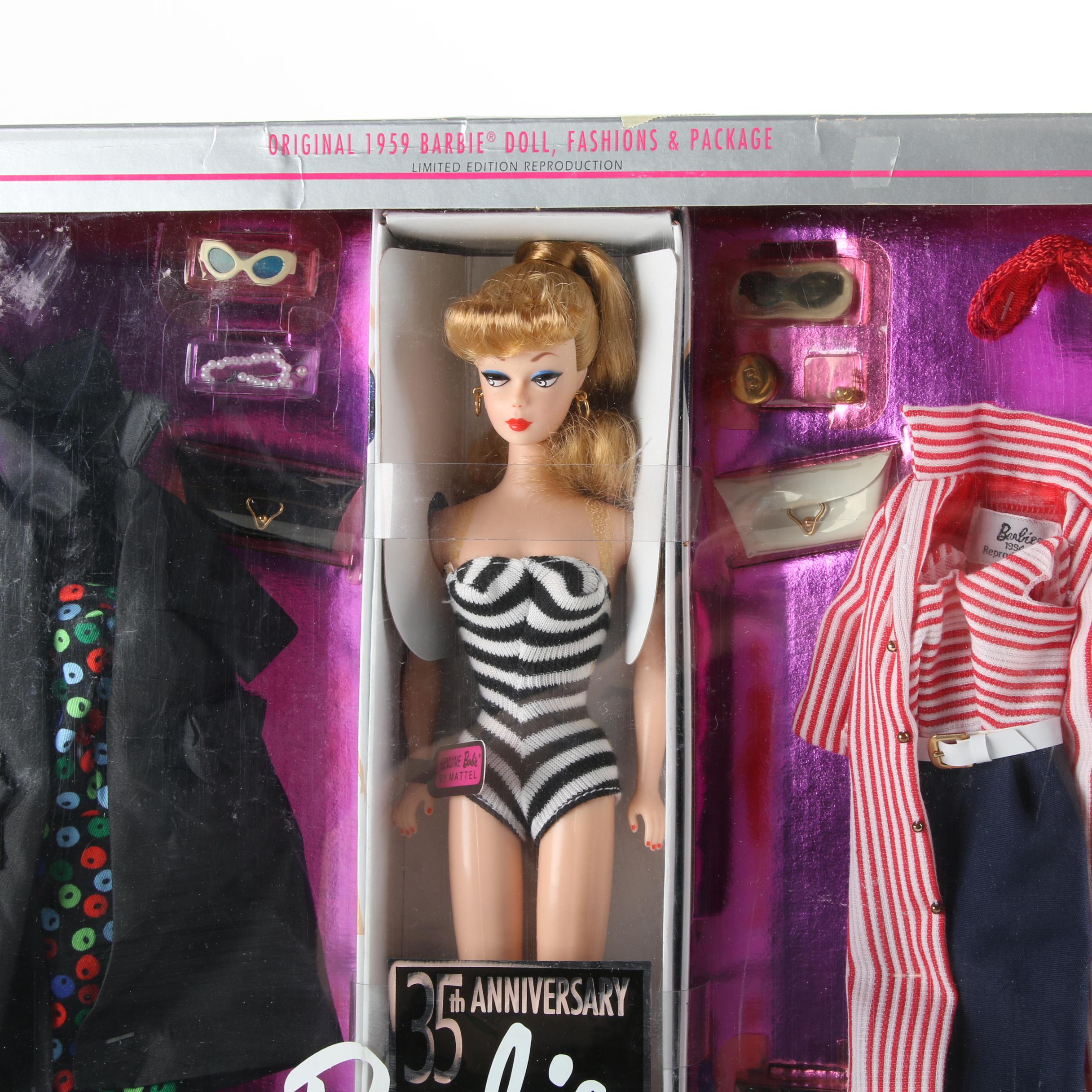 Limited Edition 1959 Barbie Dolls