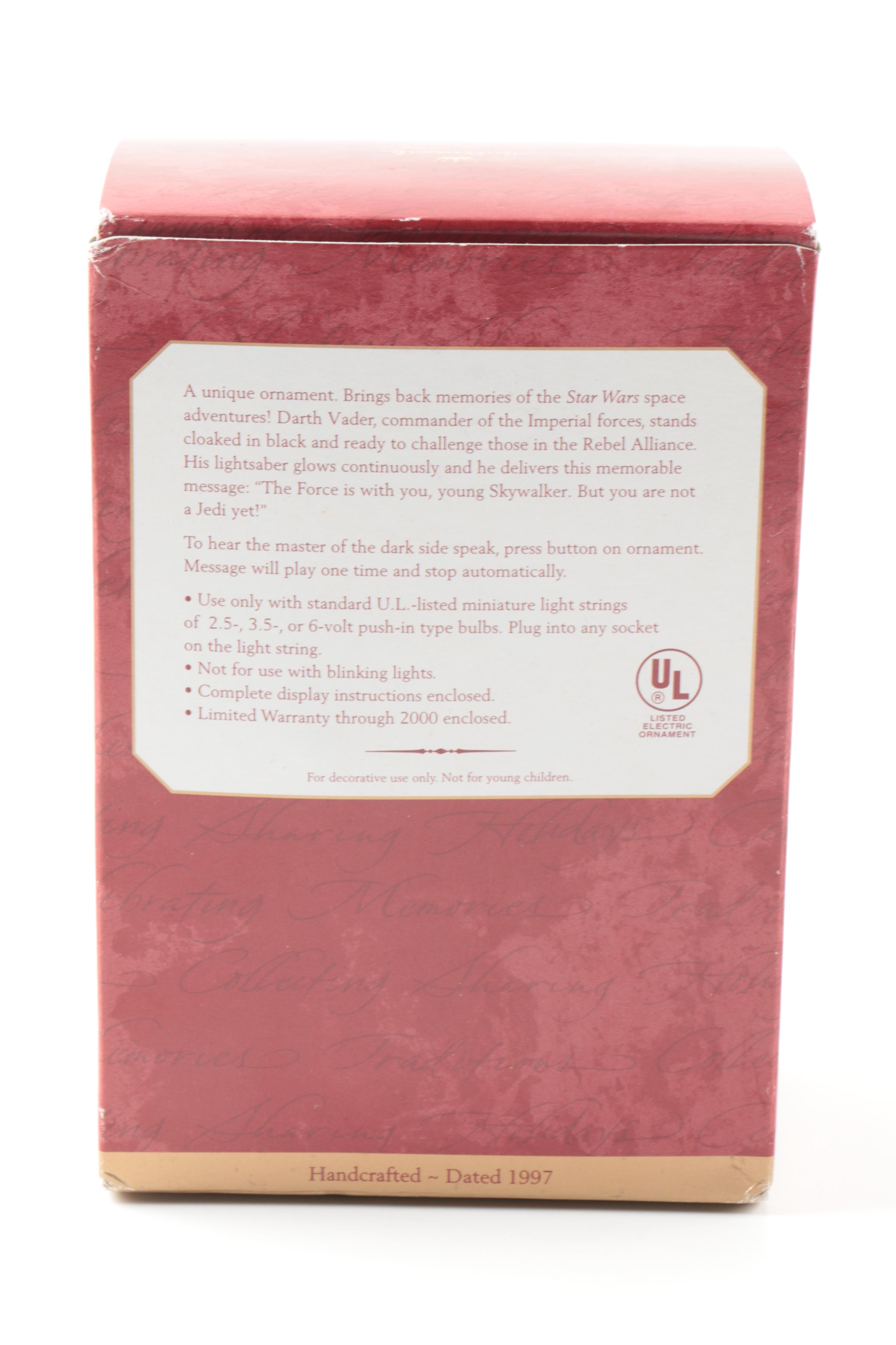 Hallmark Star Wars Themed Christmas Ornaments