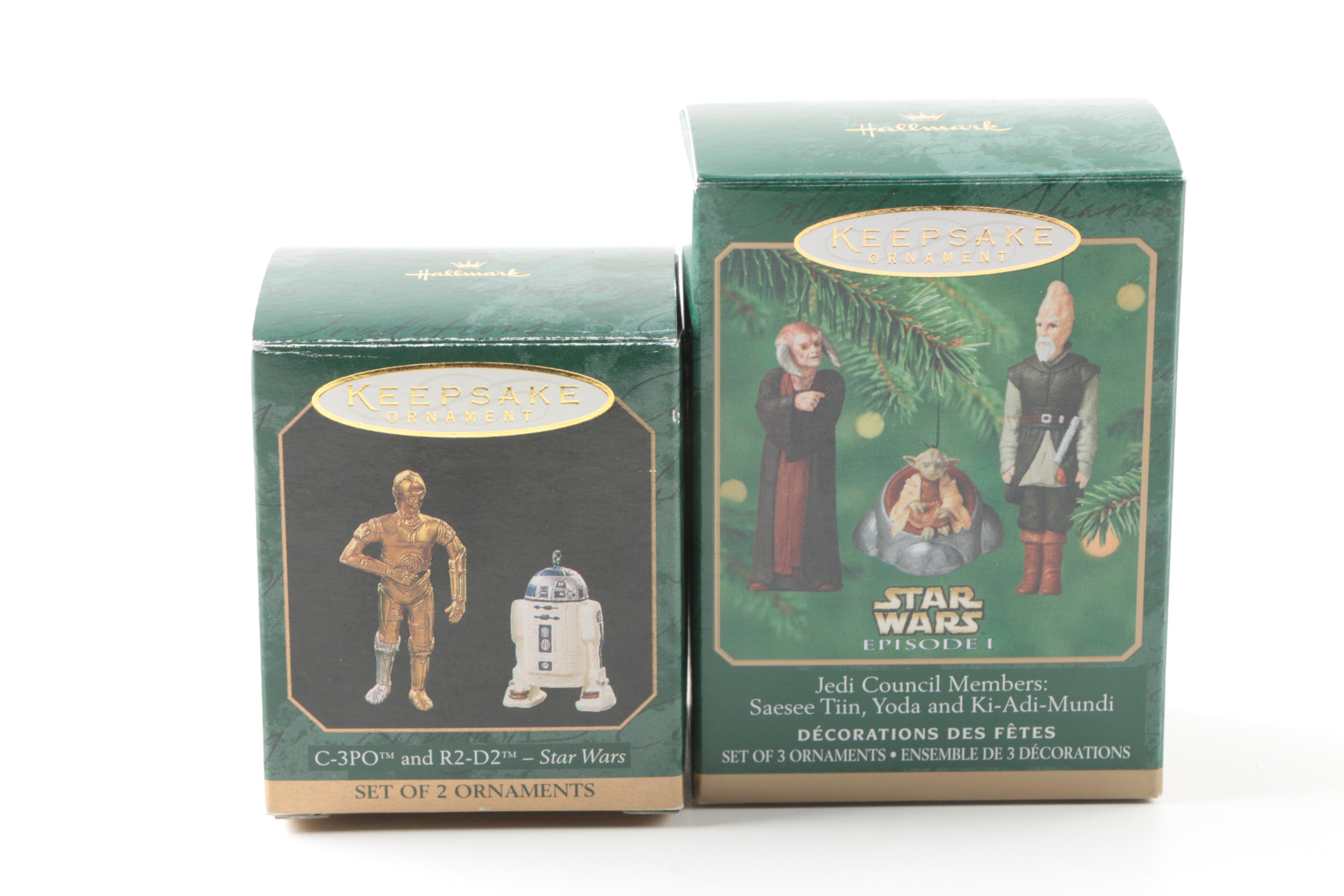 Hallmark Star Wars Themed Christmas Ornaments