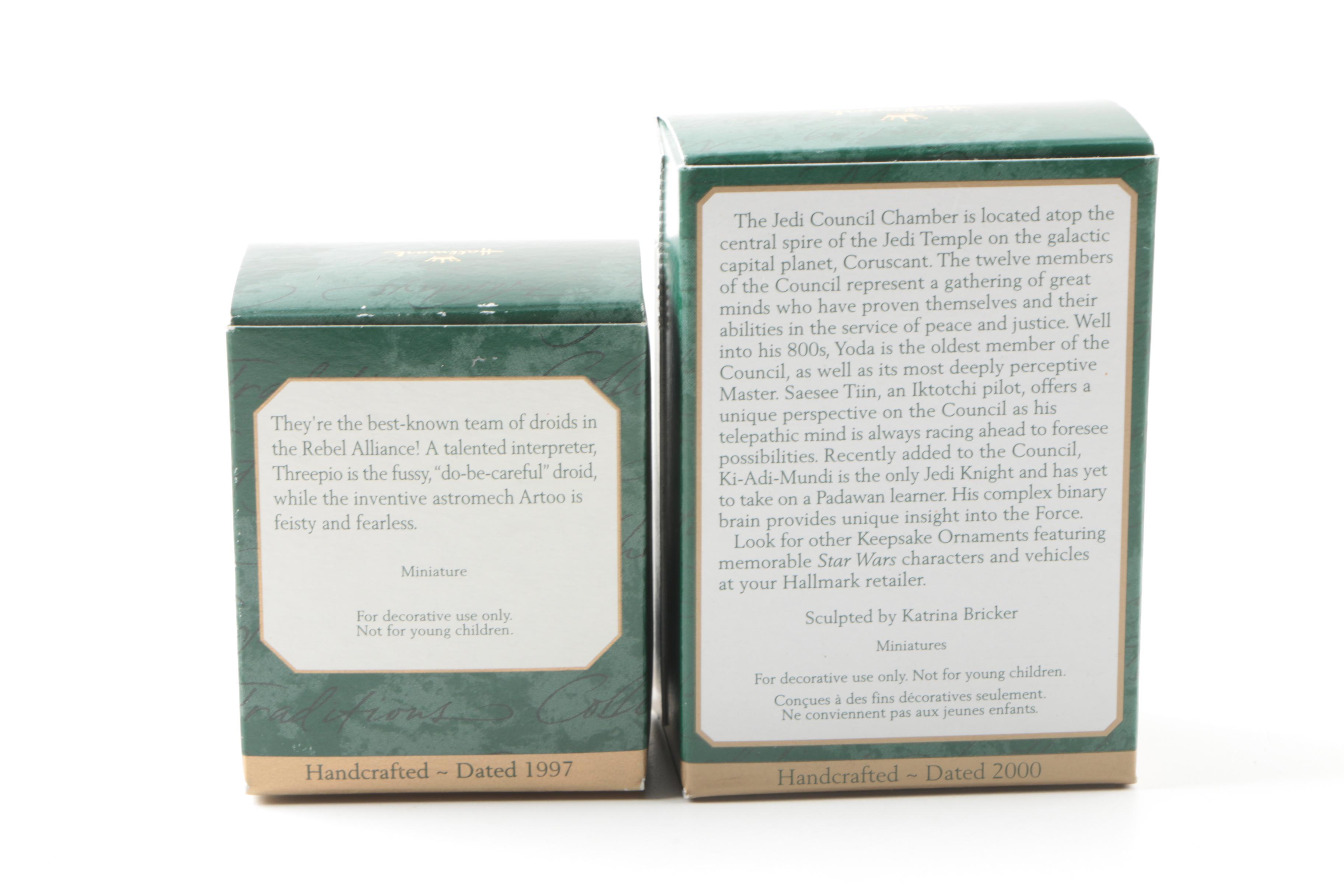 Hallmark Star Wars Themed Christmas Ornaments