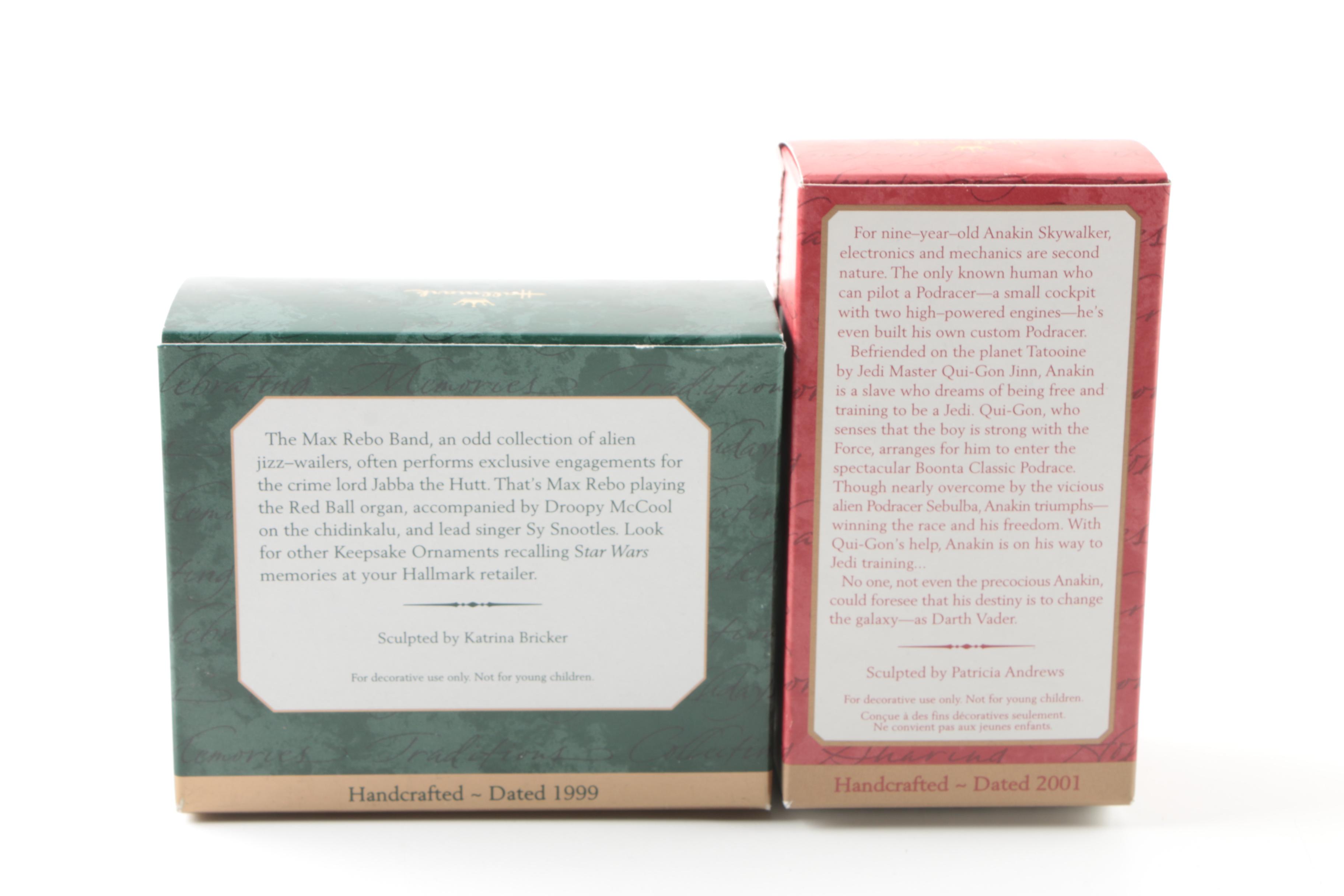 Hallmark Star Wars Themed Christmas Ornaments