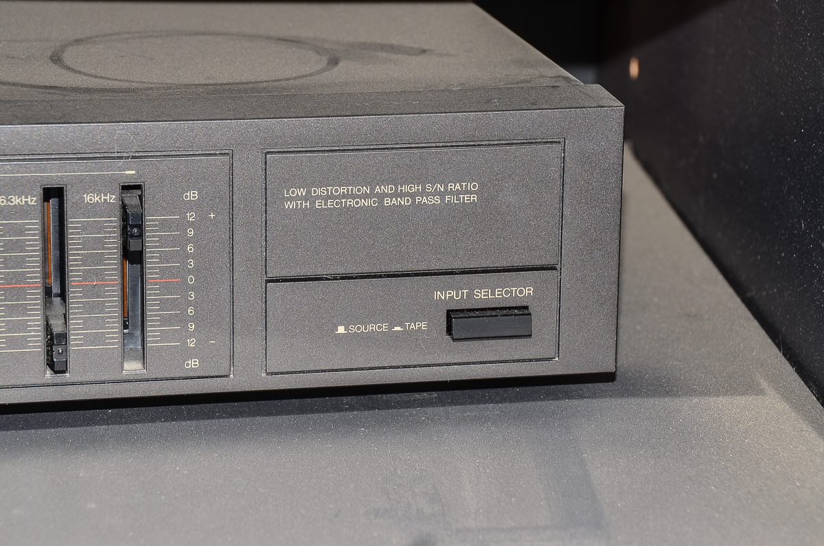 Technics Home Stereo System Equipment with Cabinet