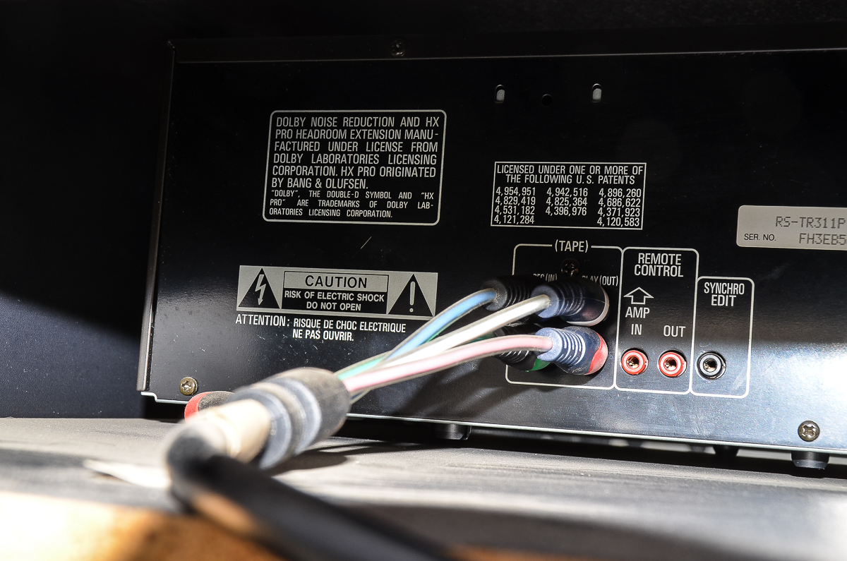 Technics Home Stereo System Equipment with Cabinet