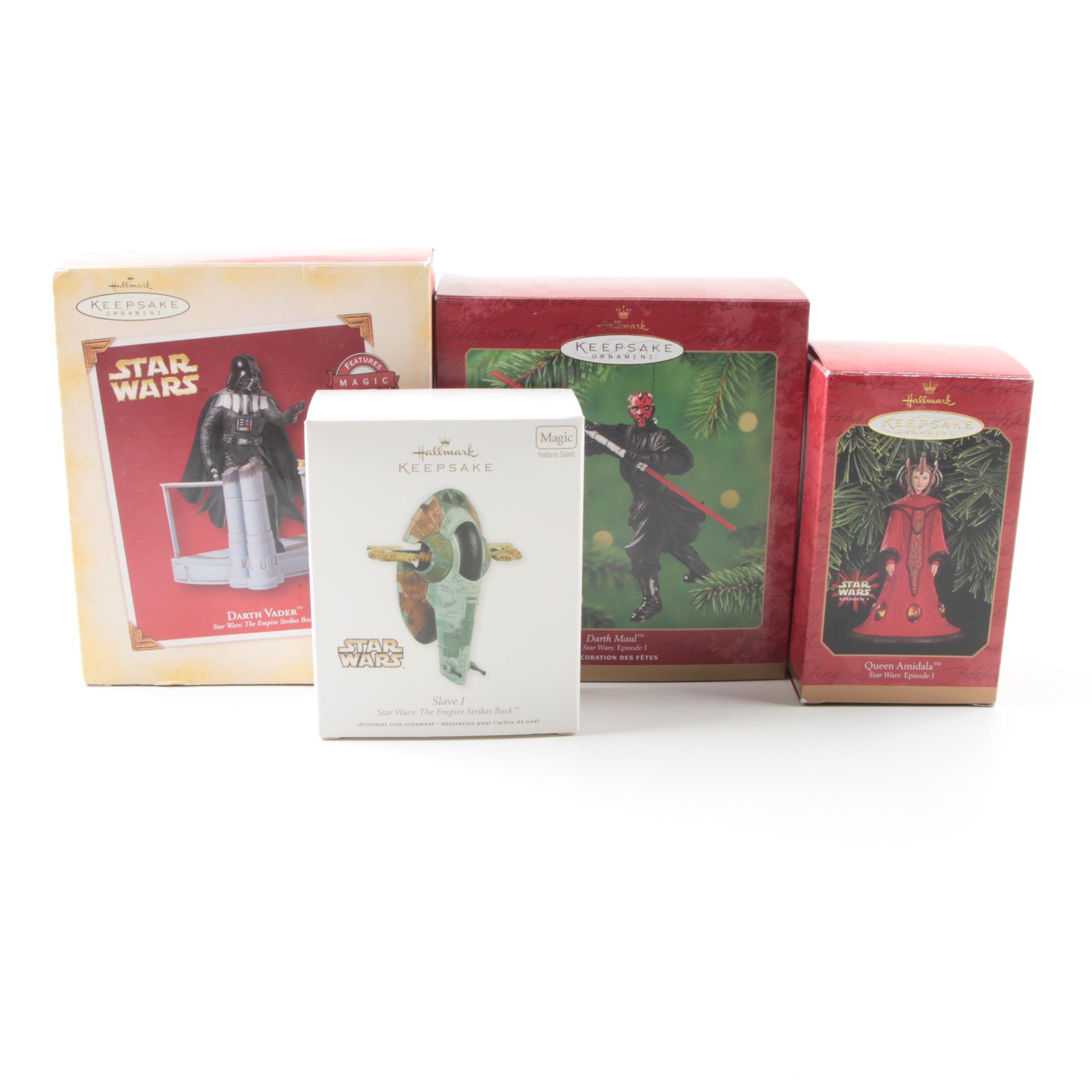 Hallmark Star Wars Theme Christmas Ornaments