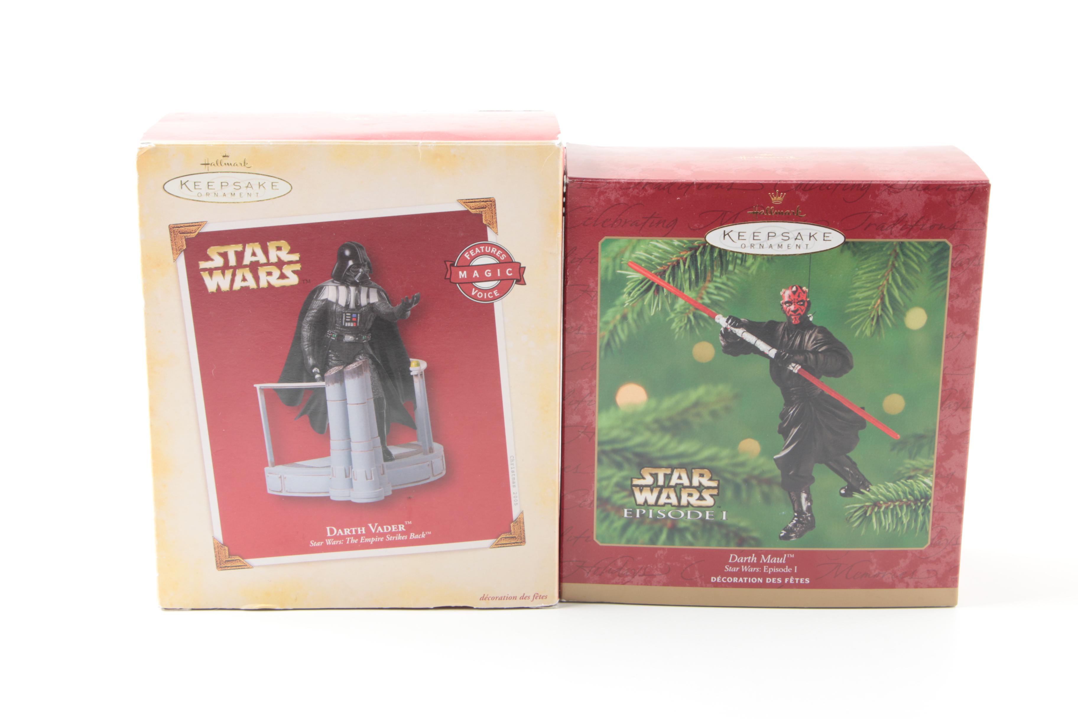 Hallmark Star Wars Theme Christmas Ornaments