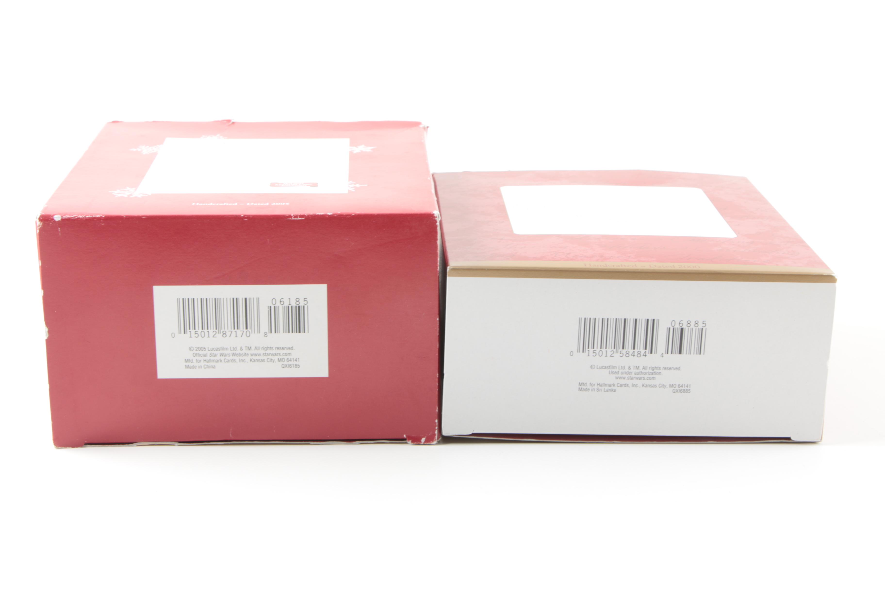 Hallmark Star Wars Theme Christmas Ornaments