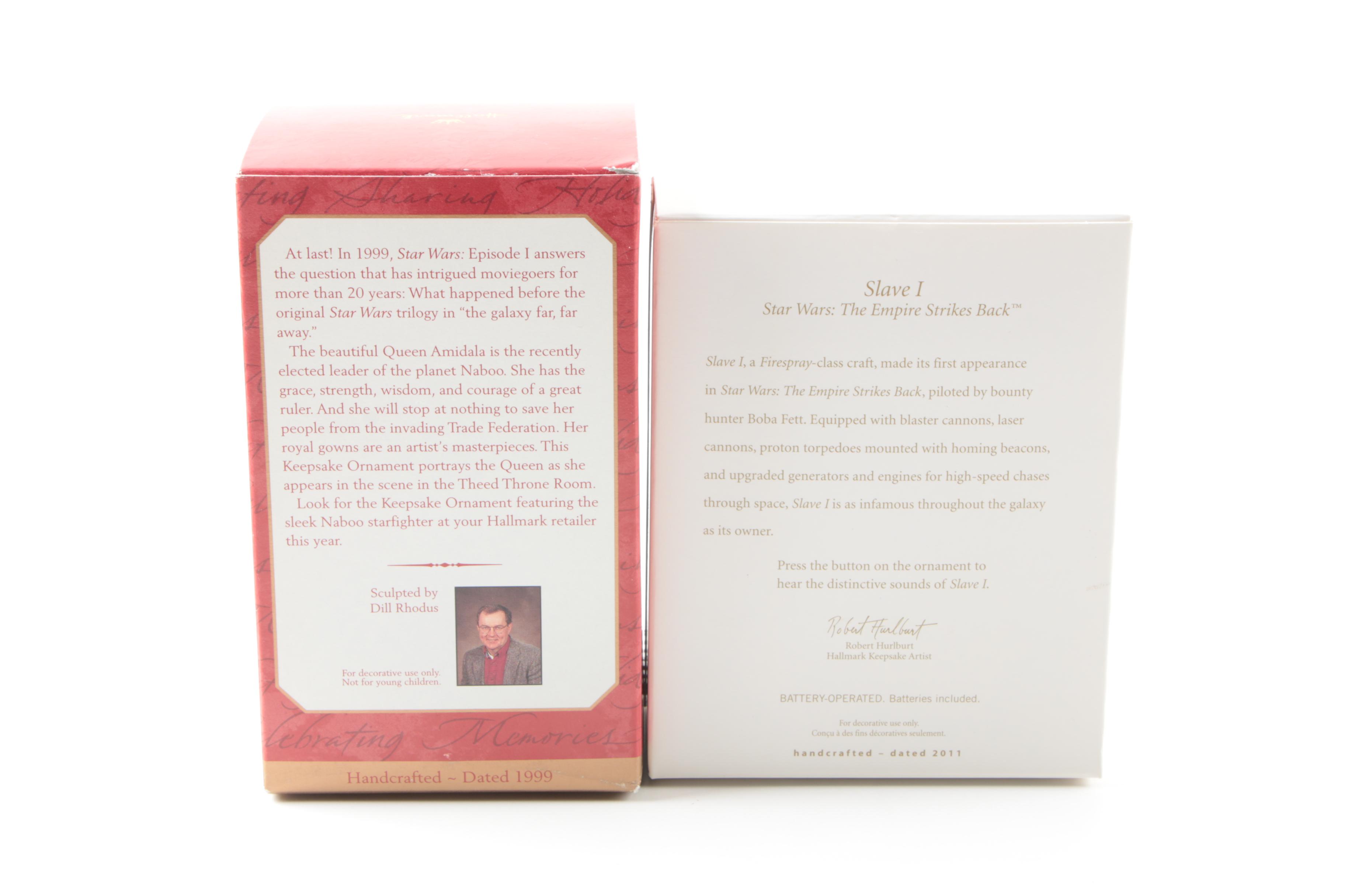 Hallmark Star Wars Theme Christmas Ornaments