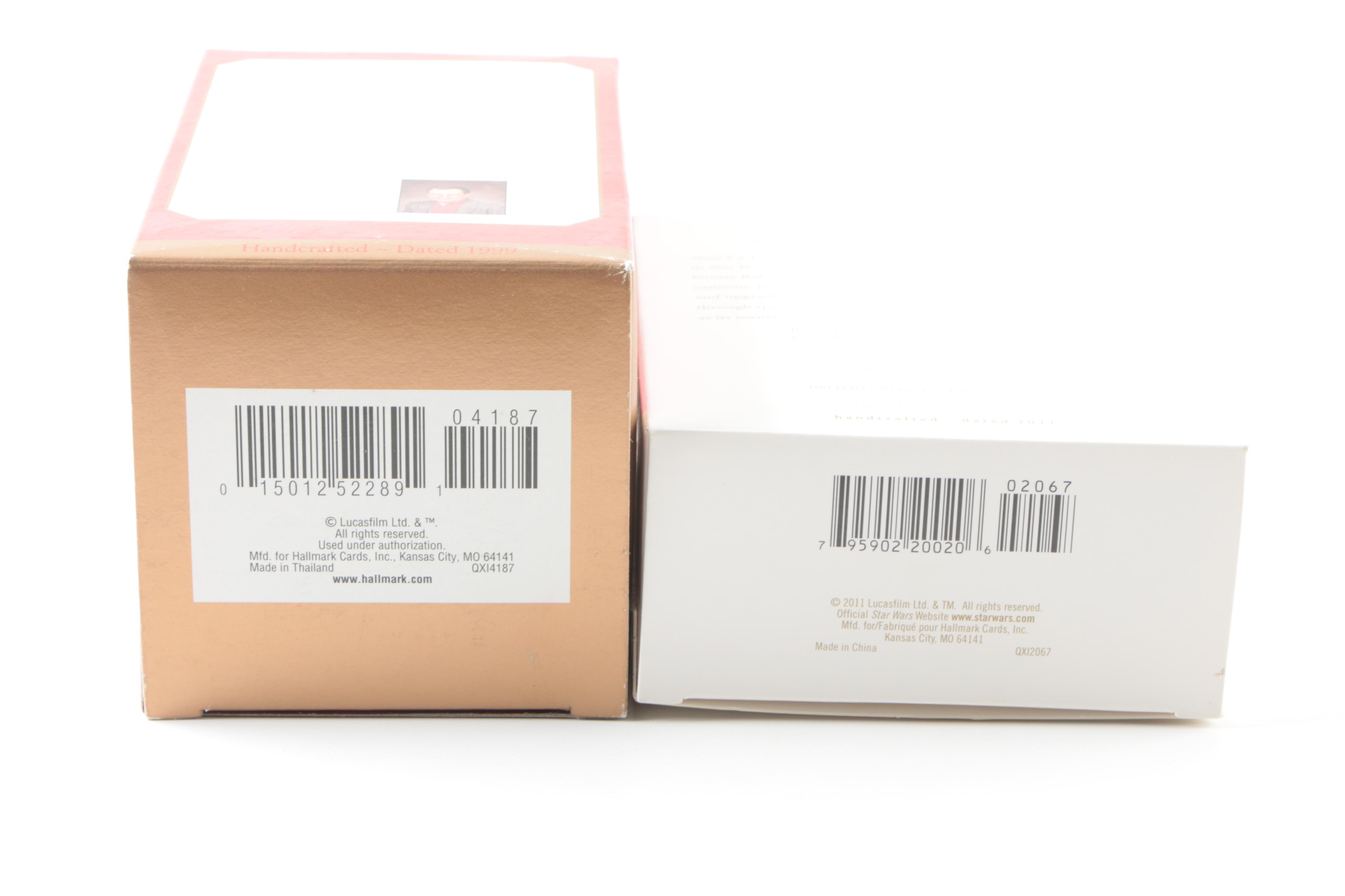 Hallmark Star Wars Theme Christmas Ornaments