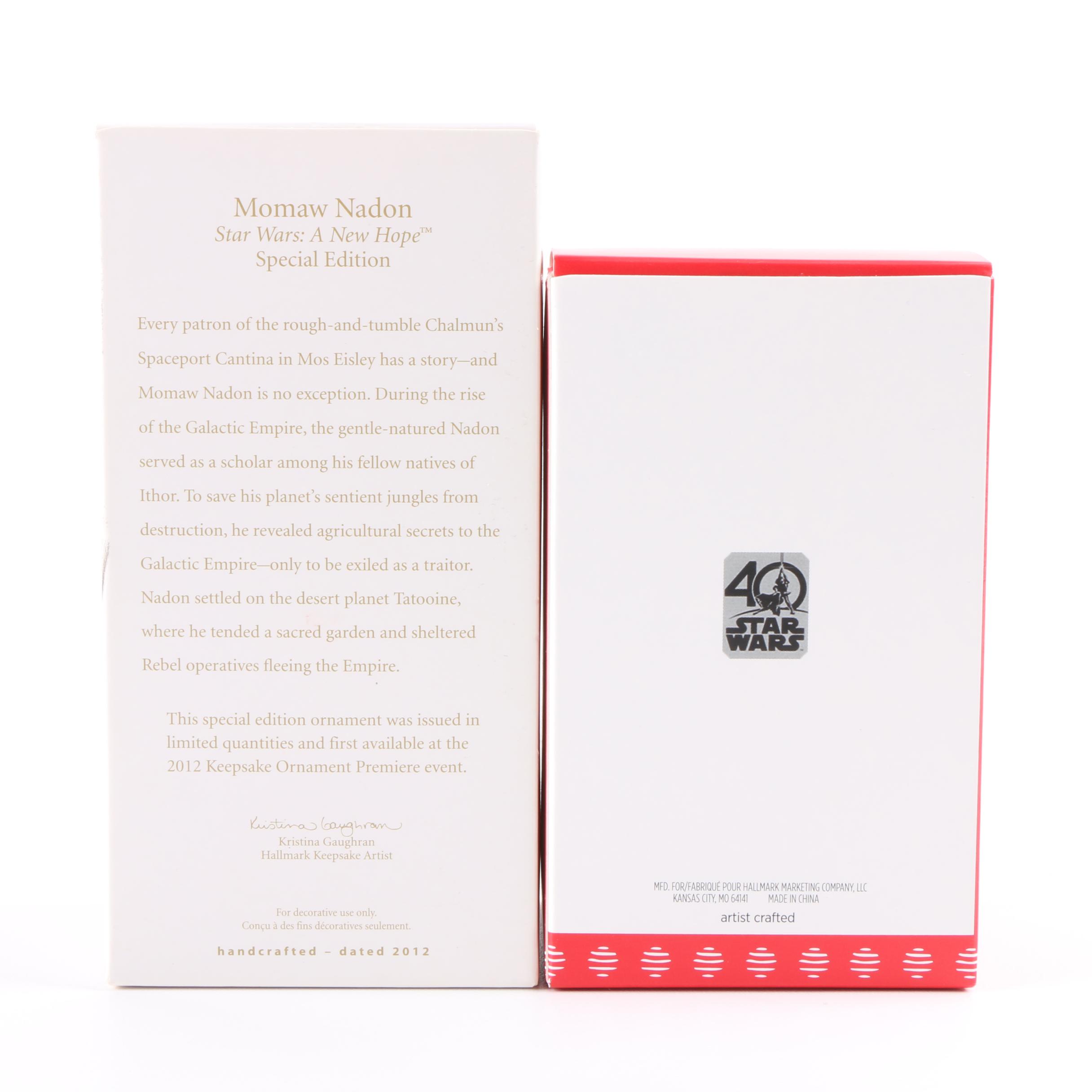 Hallmark Star Wars Themed Christmas Ornaments