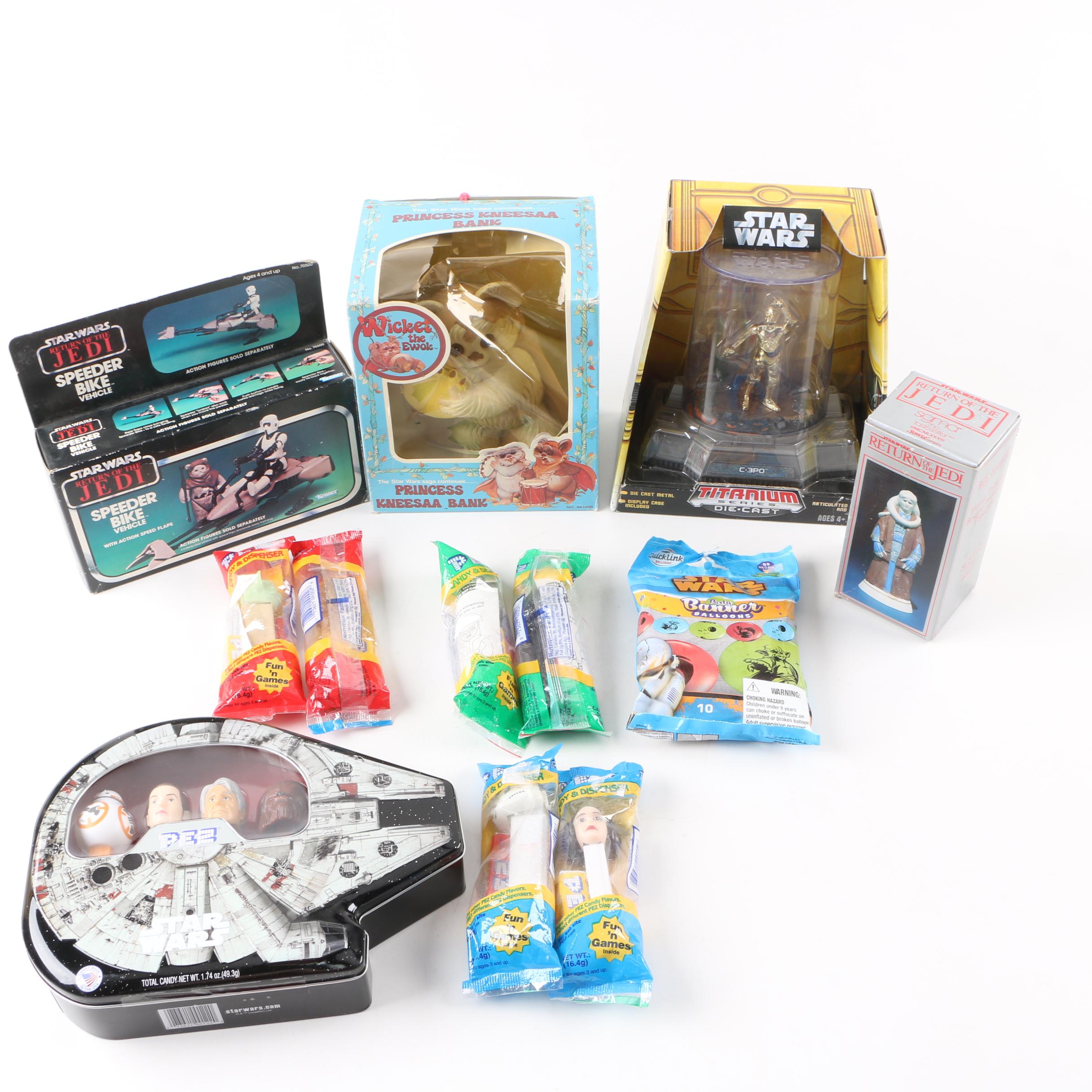 Kenner "Return of the Jedi" Speeder Bike and Other "Star Wars" Collectibles