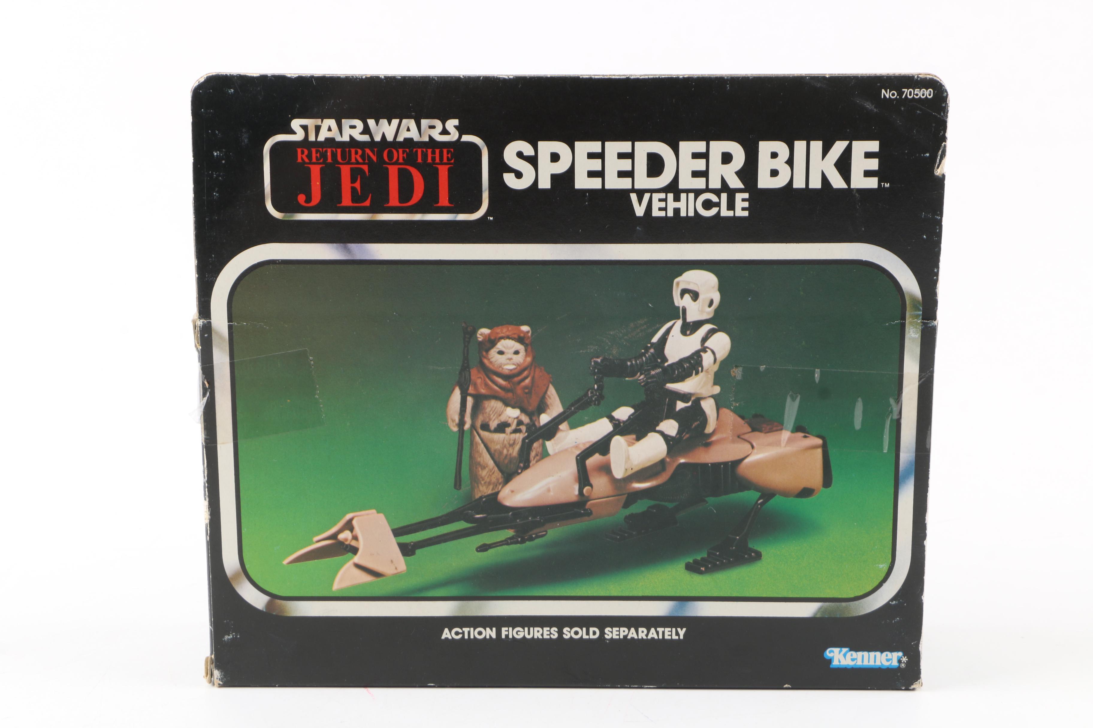 Kenner "Return of the Jedi" Speeder Bike and Other "Star Wars" Collectibles