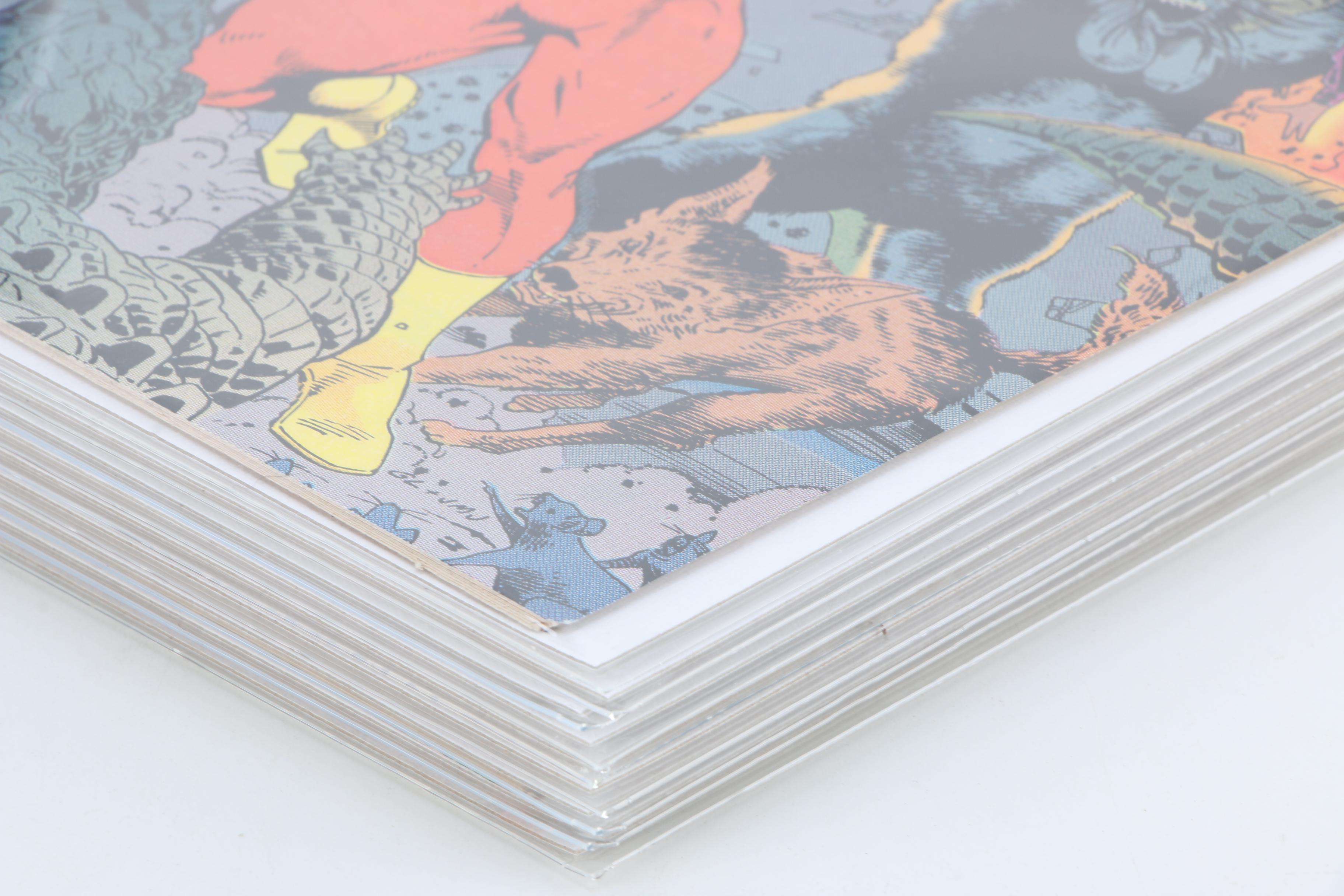 Modern Age DC Comic Books Including "The Flash" and "Batman"