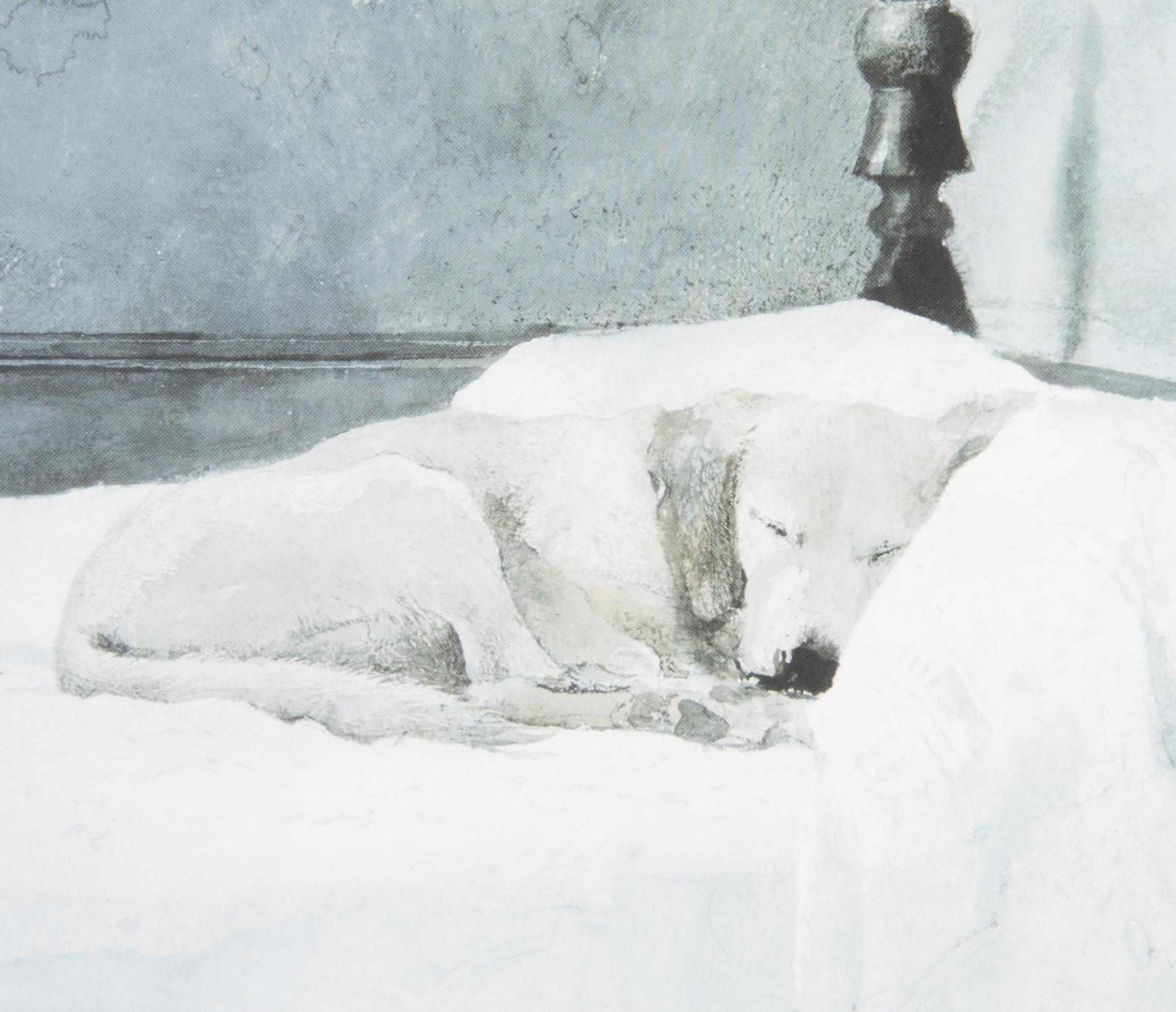 After Andrew Wyeth Offset Lithograph "Master Bedroom"