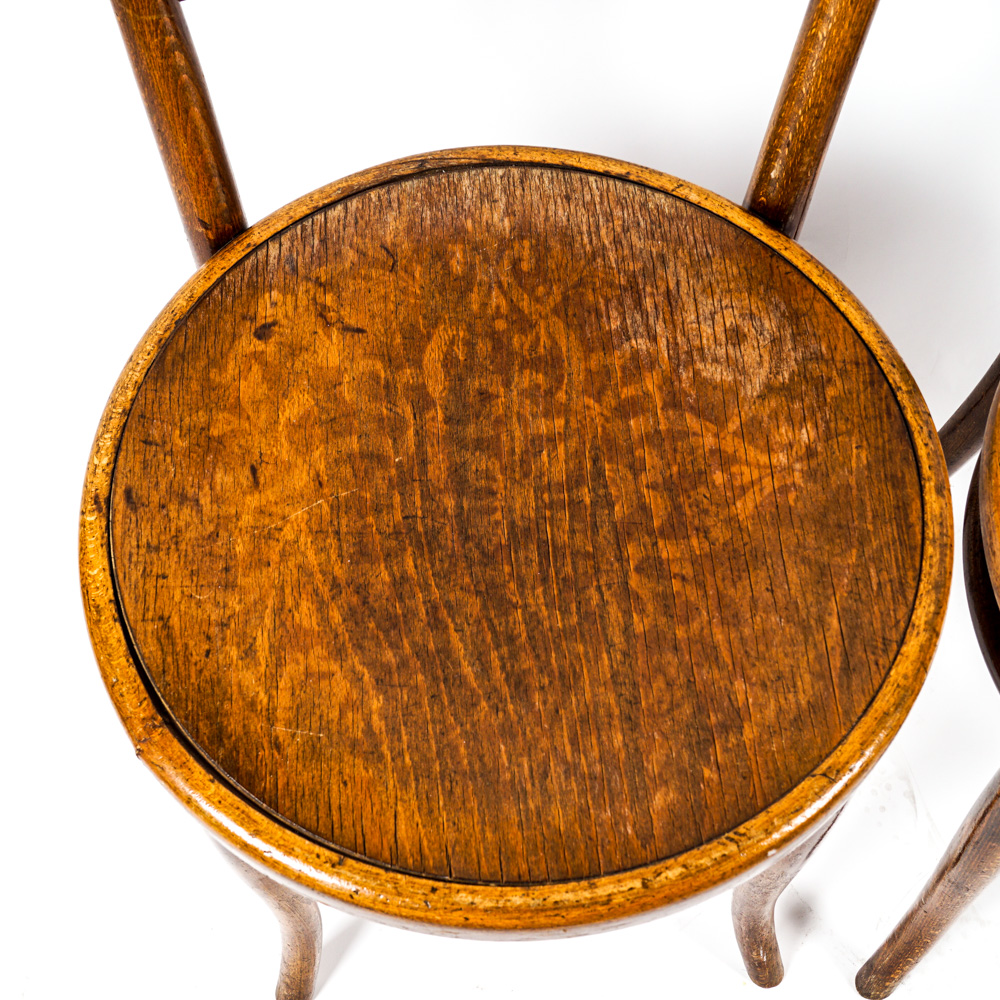 Vintage Fischel Stenciled Bistro Chairs