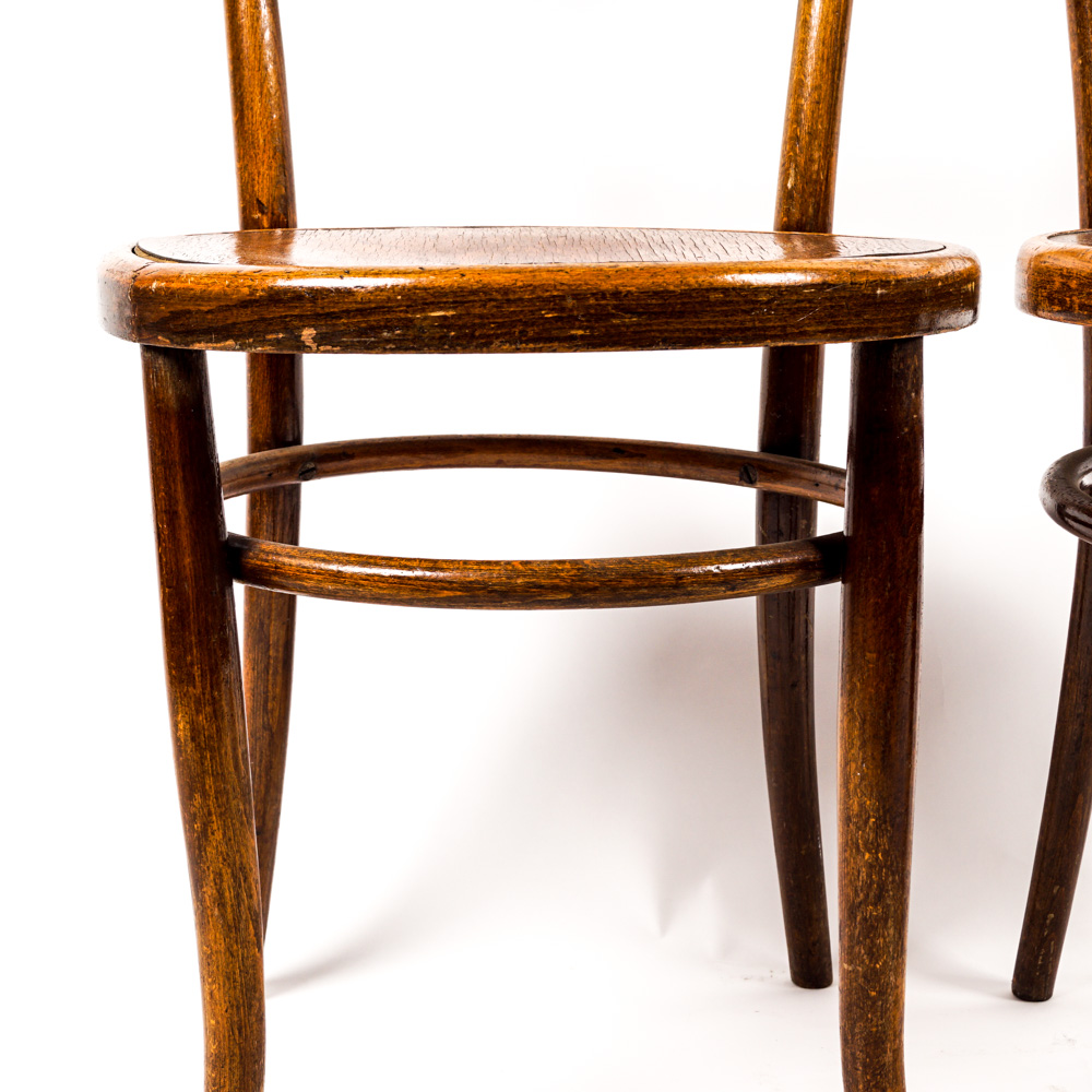 Vintage Fischel Stenciled Bistro Chairs