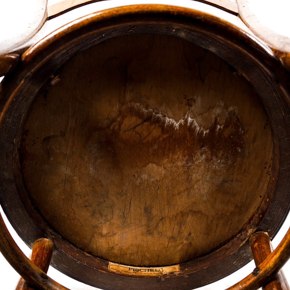 Vintage Fischel Stenciled Bistro Chairs