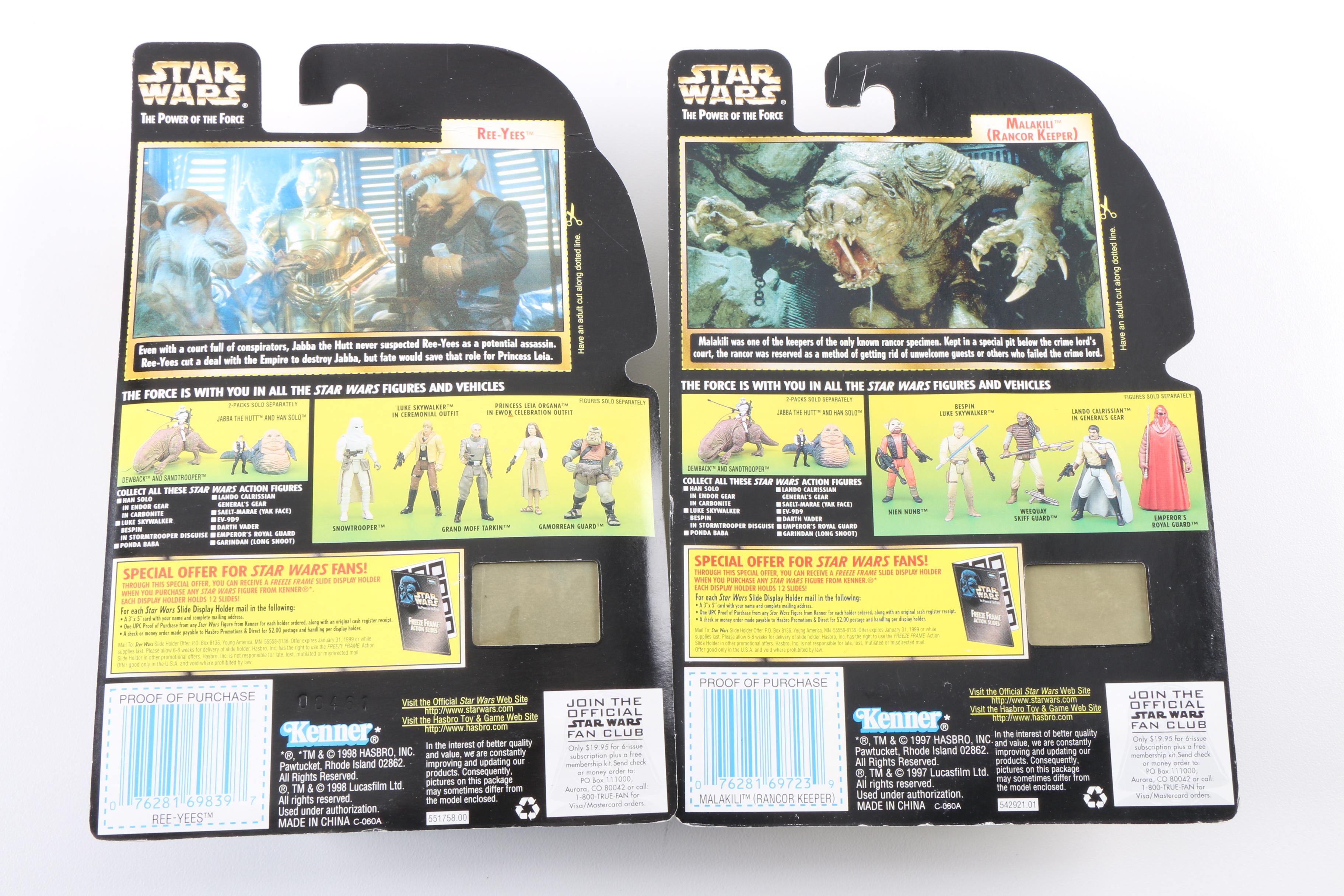 Star Wars "The Power of the Force" Action Figures