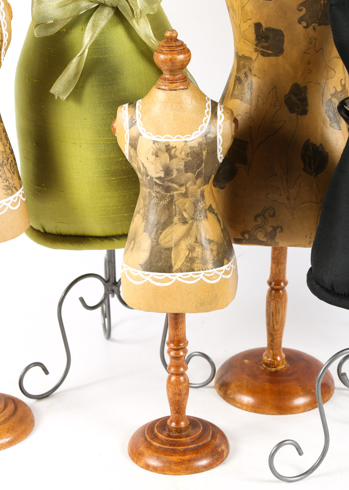 Decorative Tabletop Dress Forms