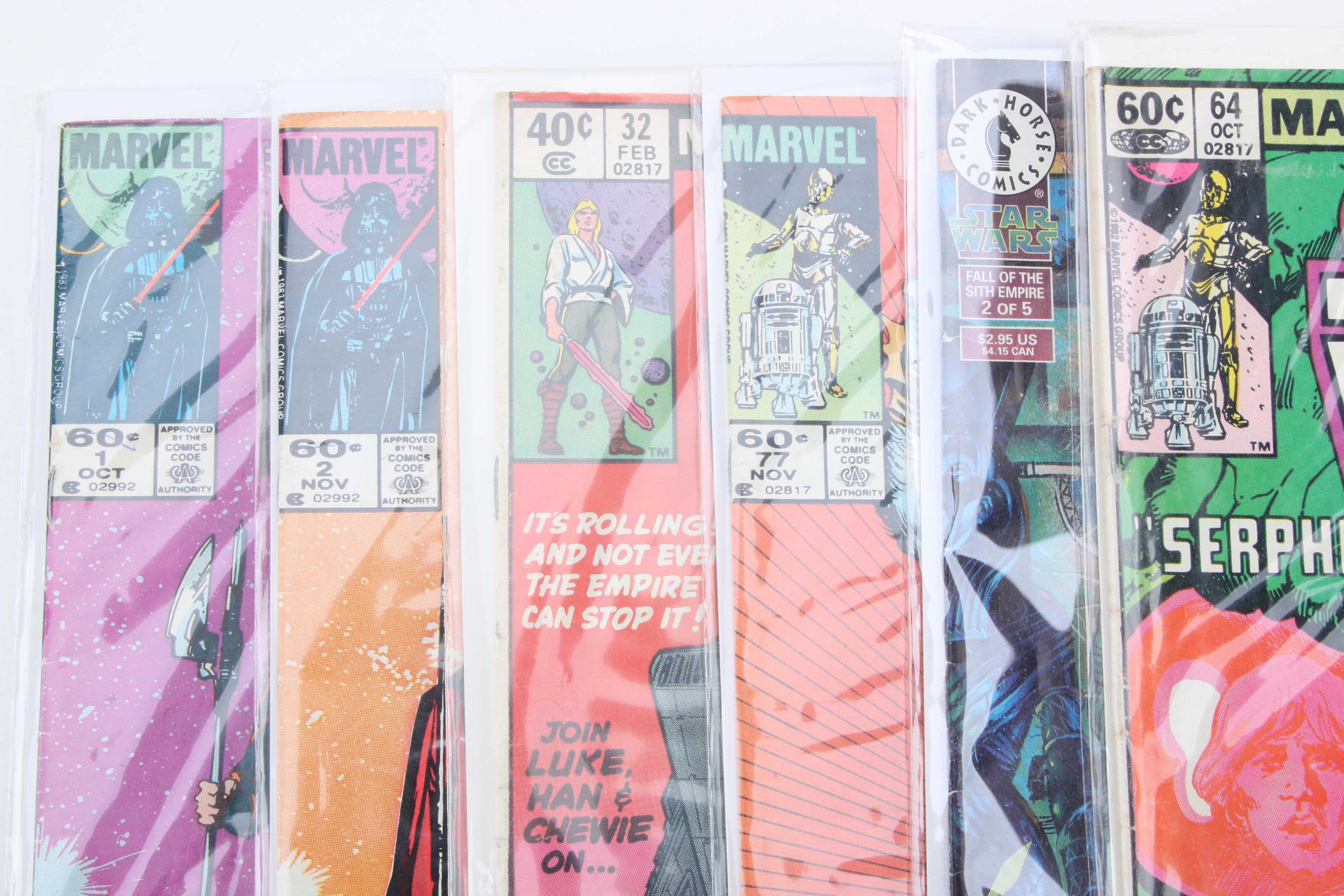 Marvel and Dark Horse "Star Wars" Comic Books