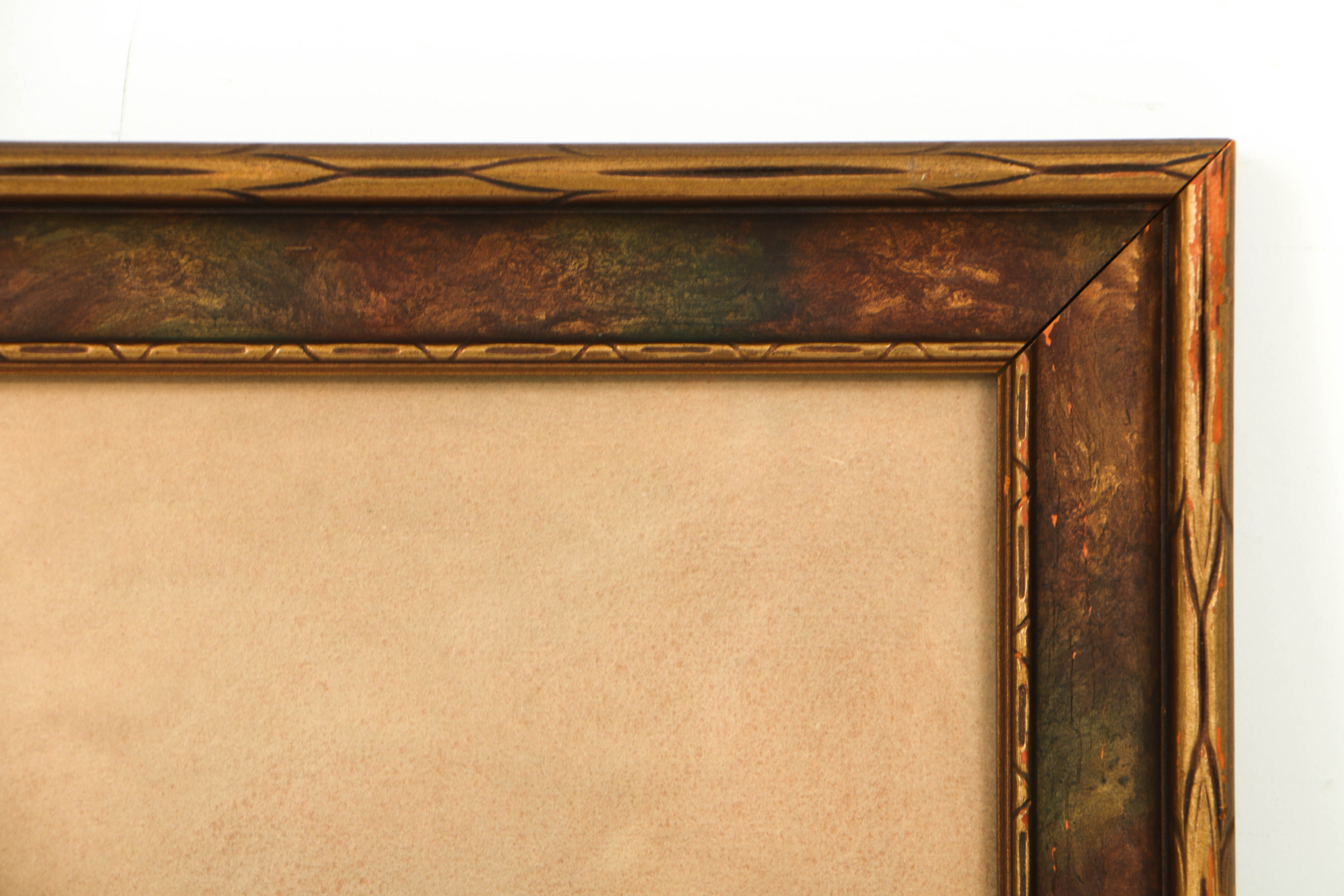 J.S. Yamamoto Watercolor Portrait on Paper of Villager with a Doll