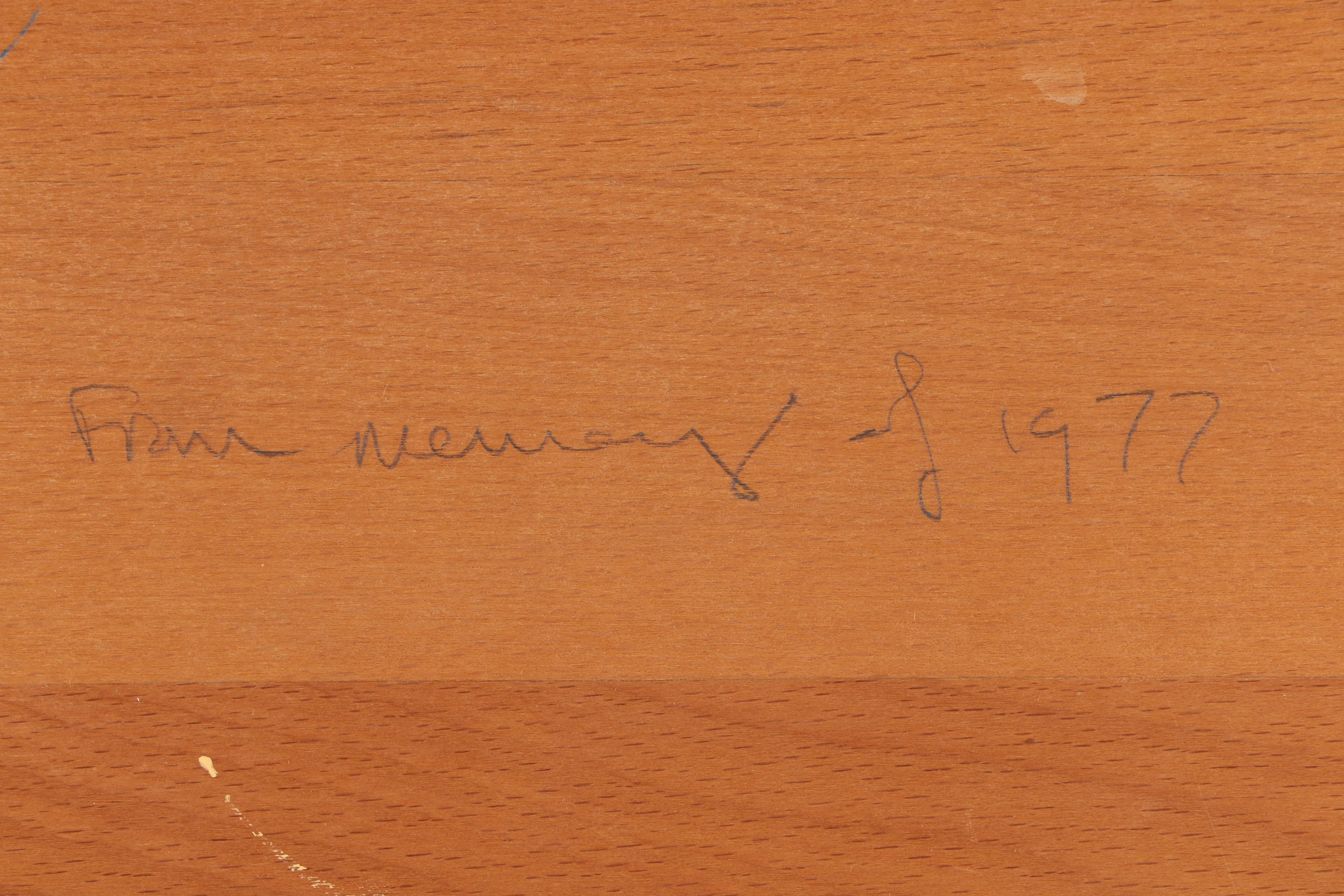 Wallace Oil Painting on Panel "From Memory of 1977"