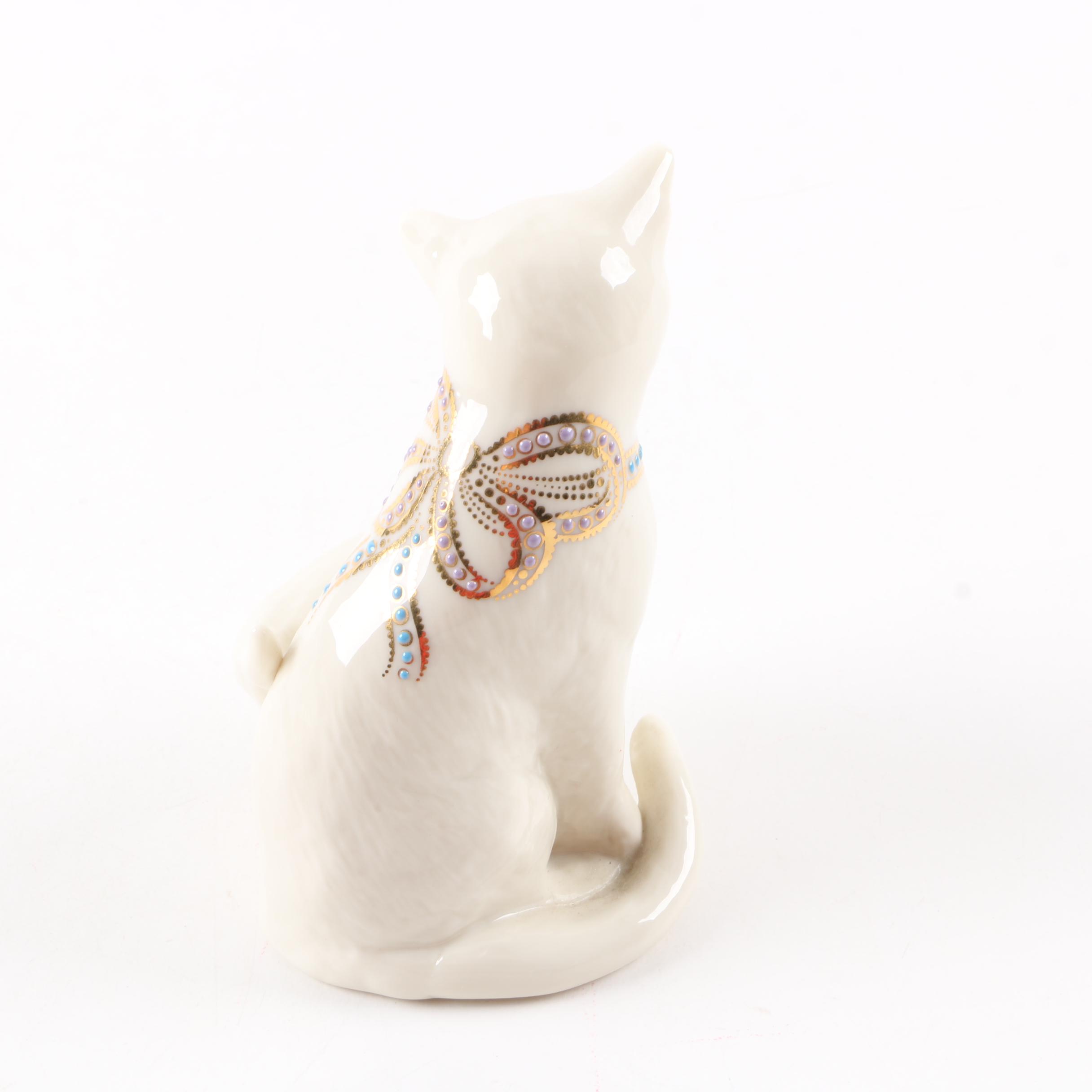 Lenox Jewels Collection Cat Figurines
