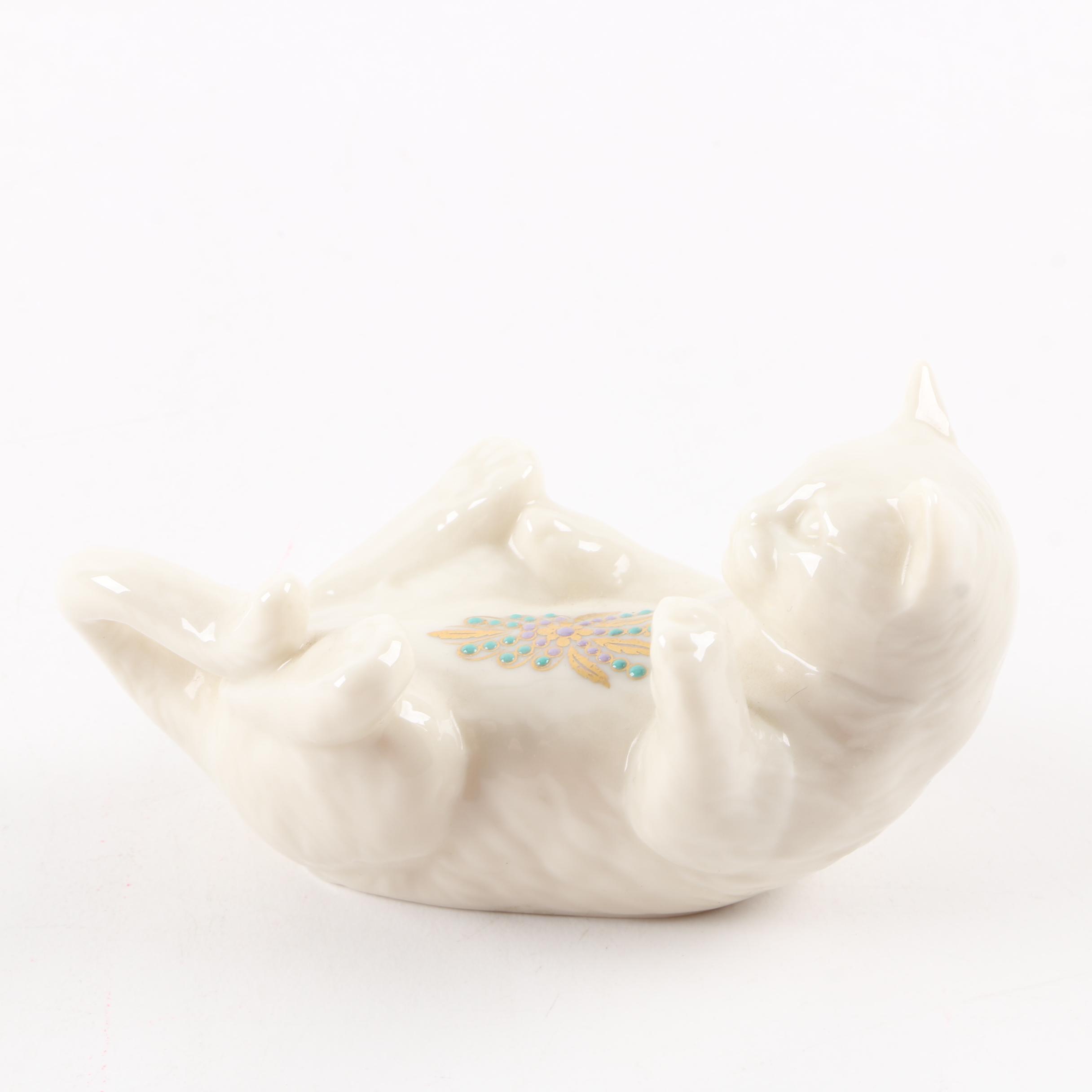 Lenox Jewels Collection Cat Figurines