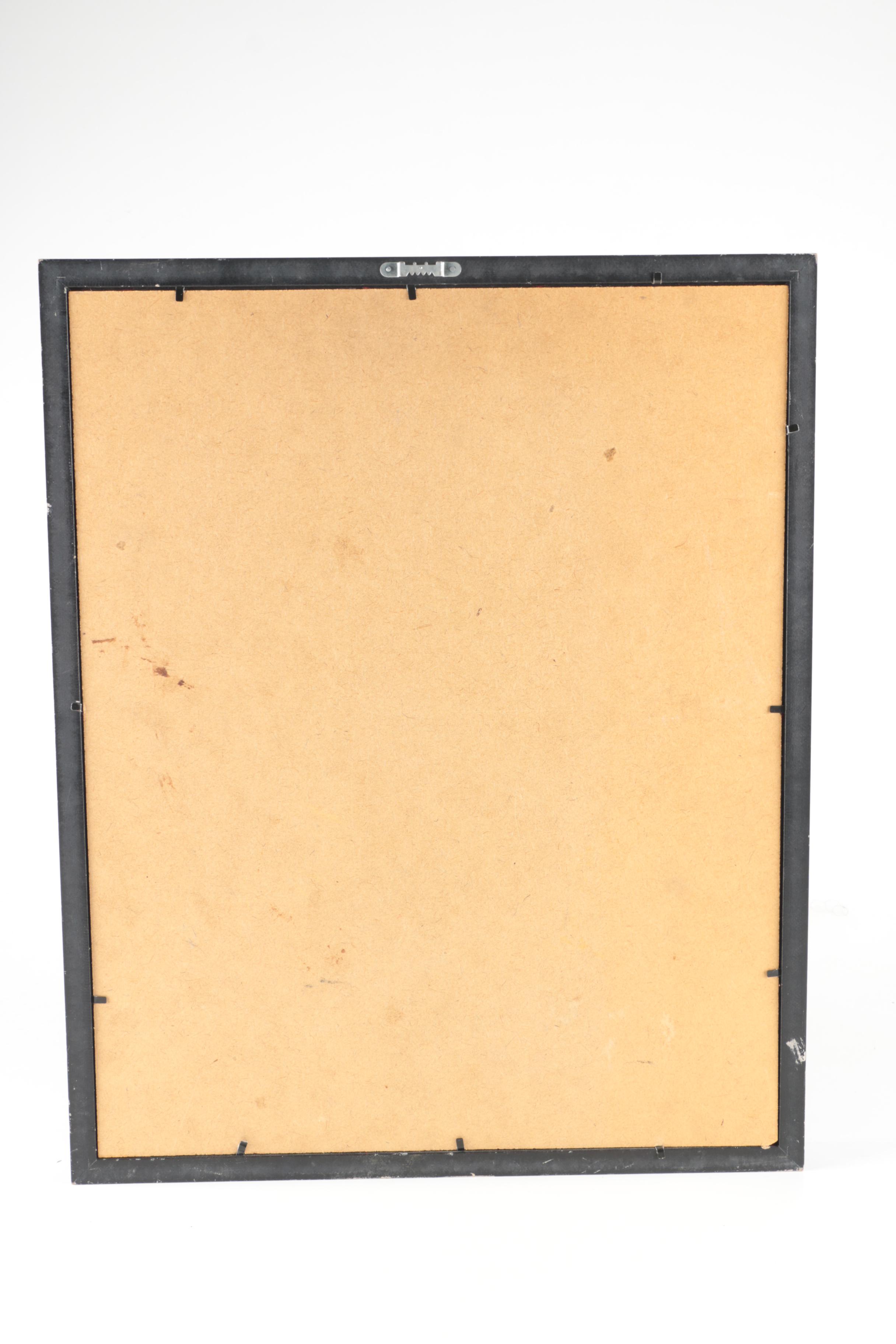 Disney Pin Collection in Frame