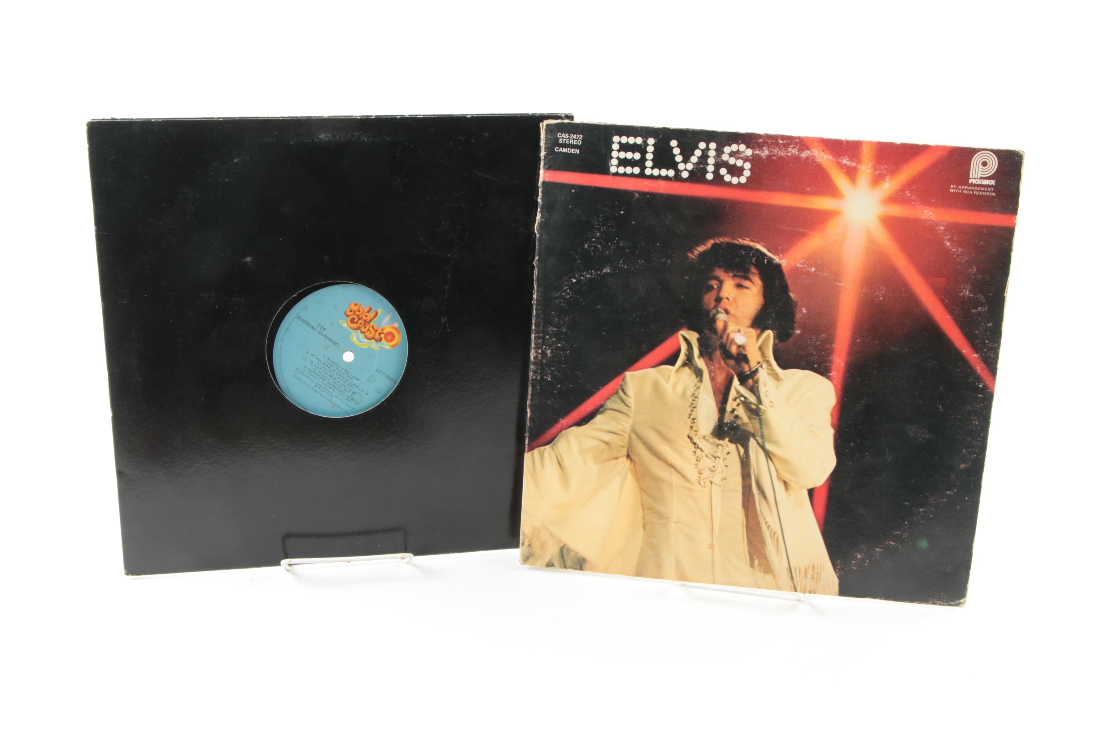 Elvis Presley, Barbra Streisand and Other Vintage Records
