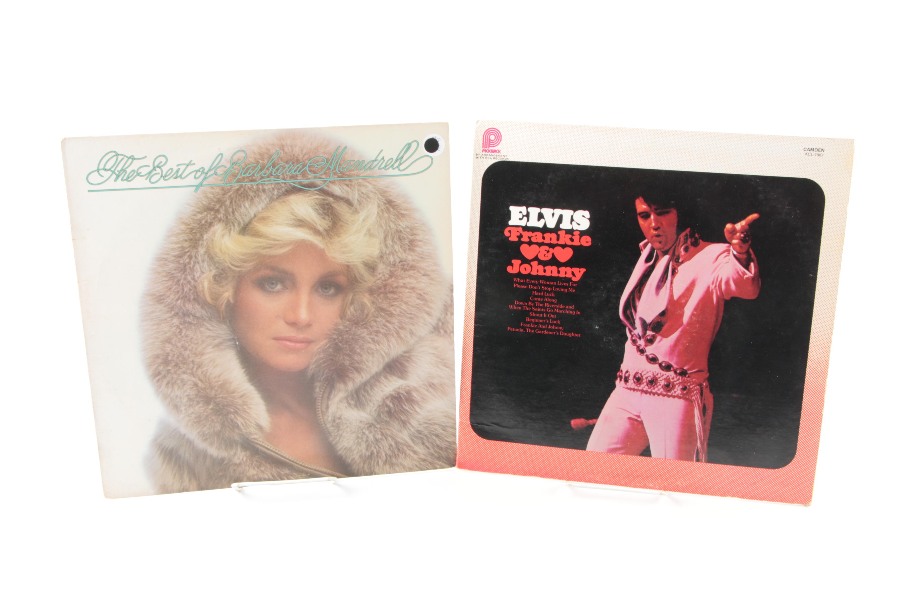 Elvis Presley, Barbra Streisand and Other Vintage Records