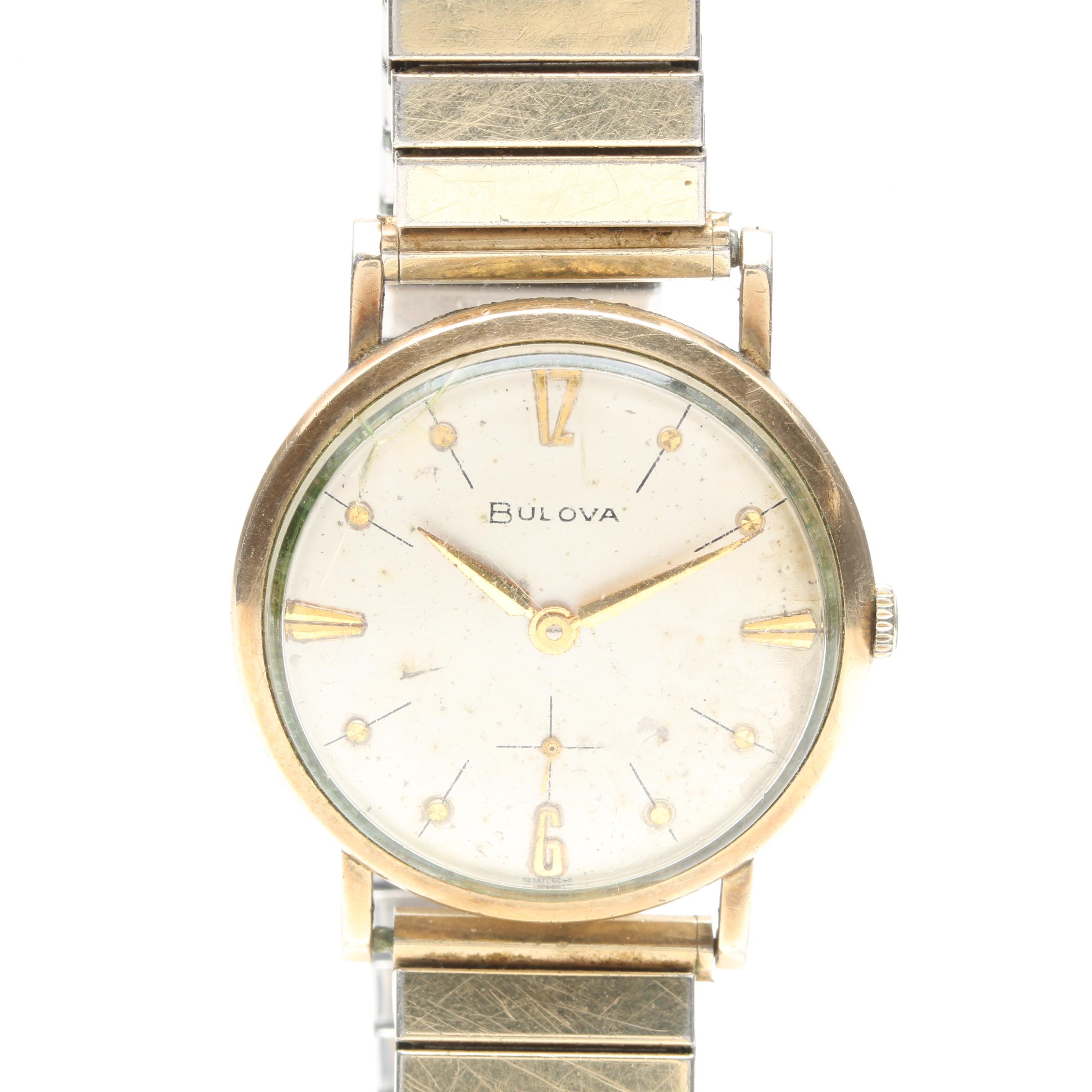 Vintage Bulova 10K Rolled Gold Plated Watch