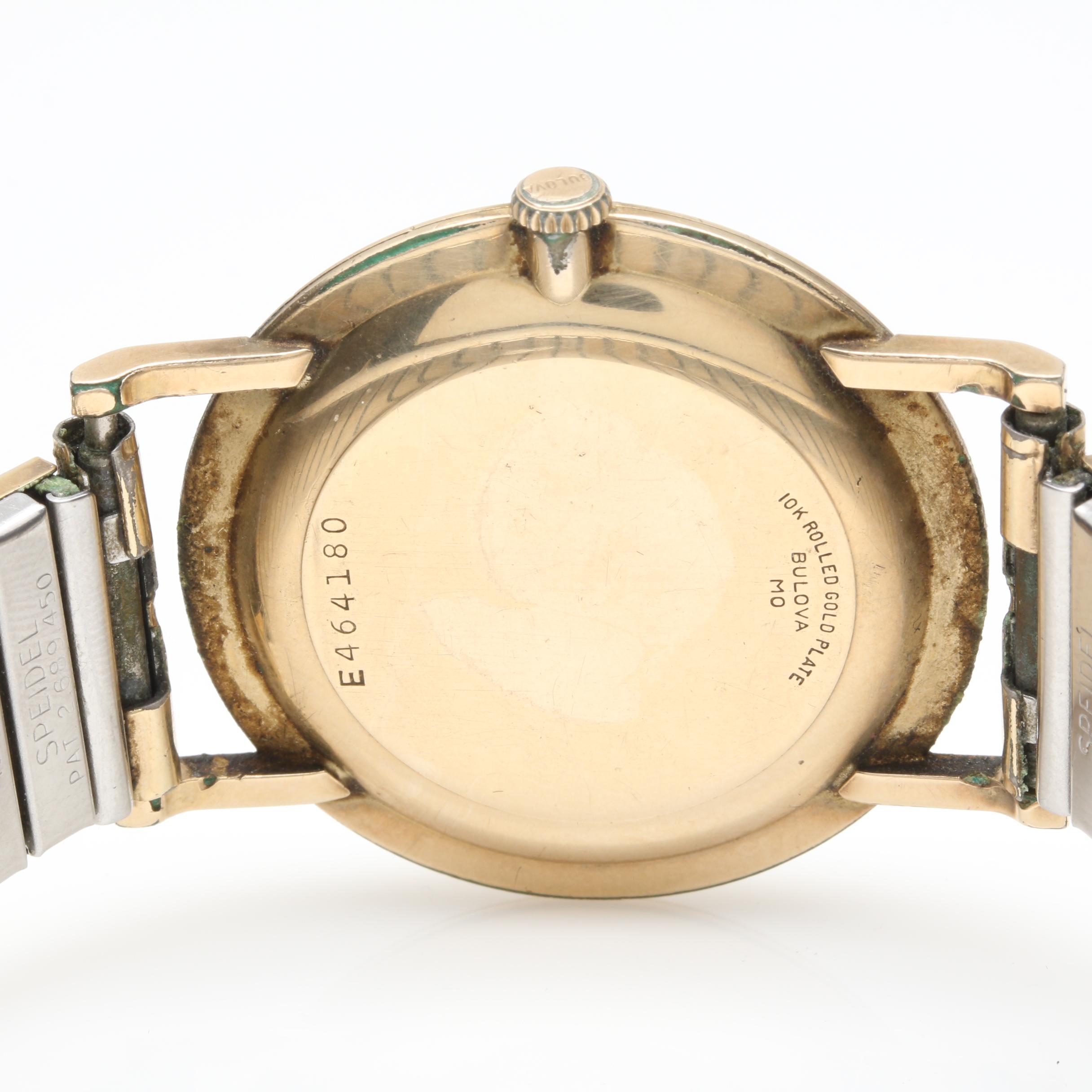 Vintage Bulova 10K Rolled Gold Plated Watch