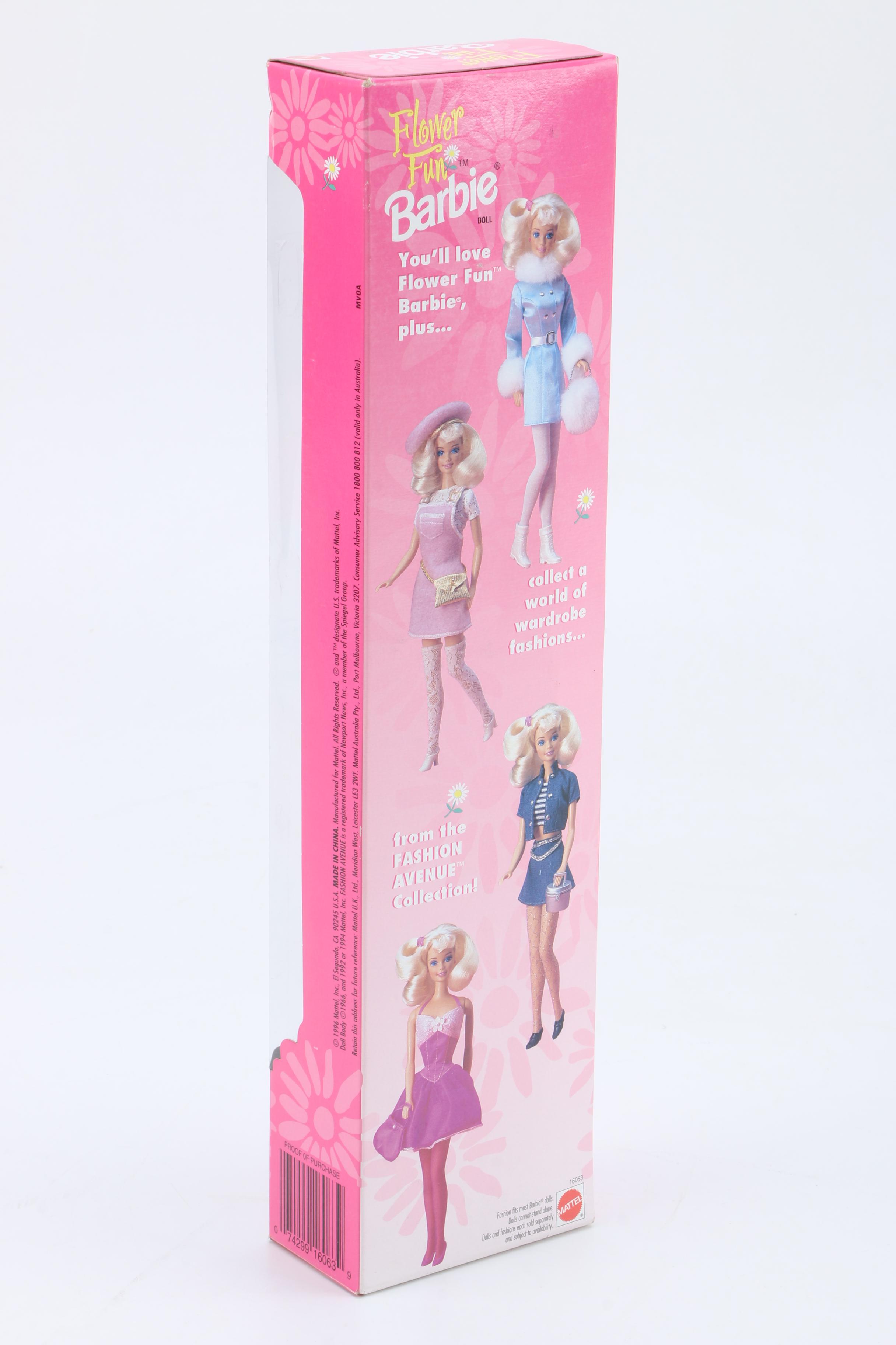 Barbie Doll Case and Barbie Dolls Including Sun Gold Malibu