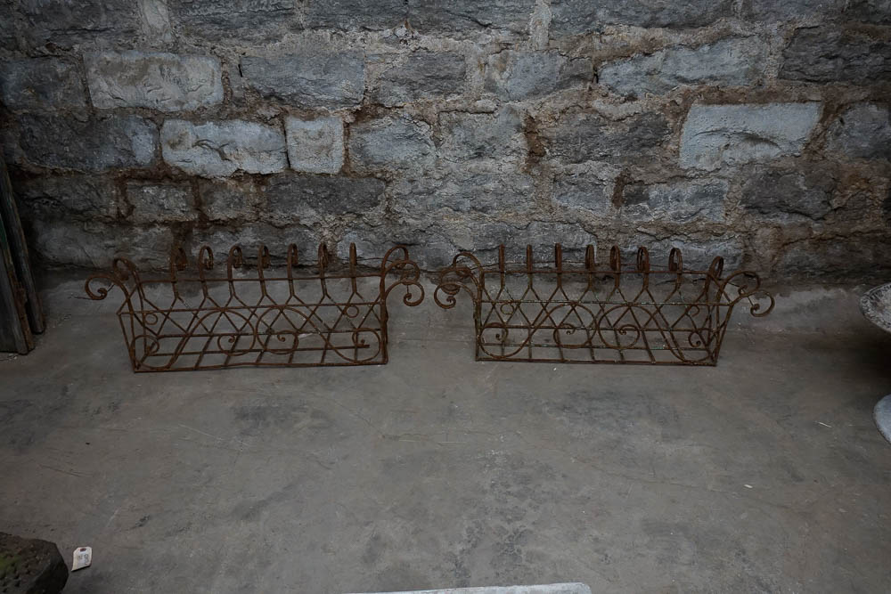 Wrought Iron Window Boxes