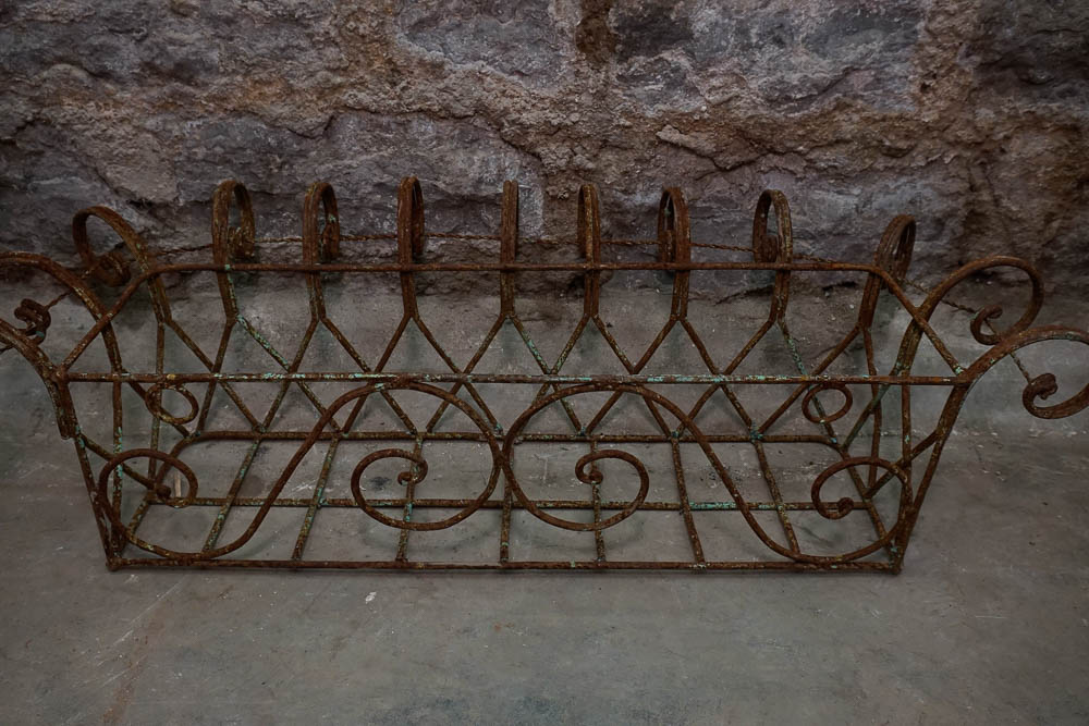 Wrought Iron Window Boxes
