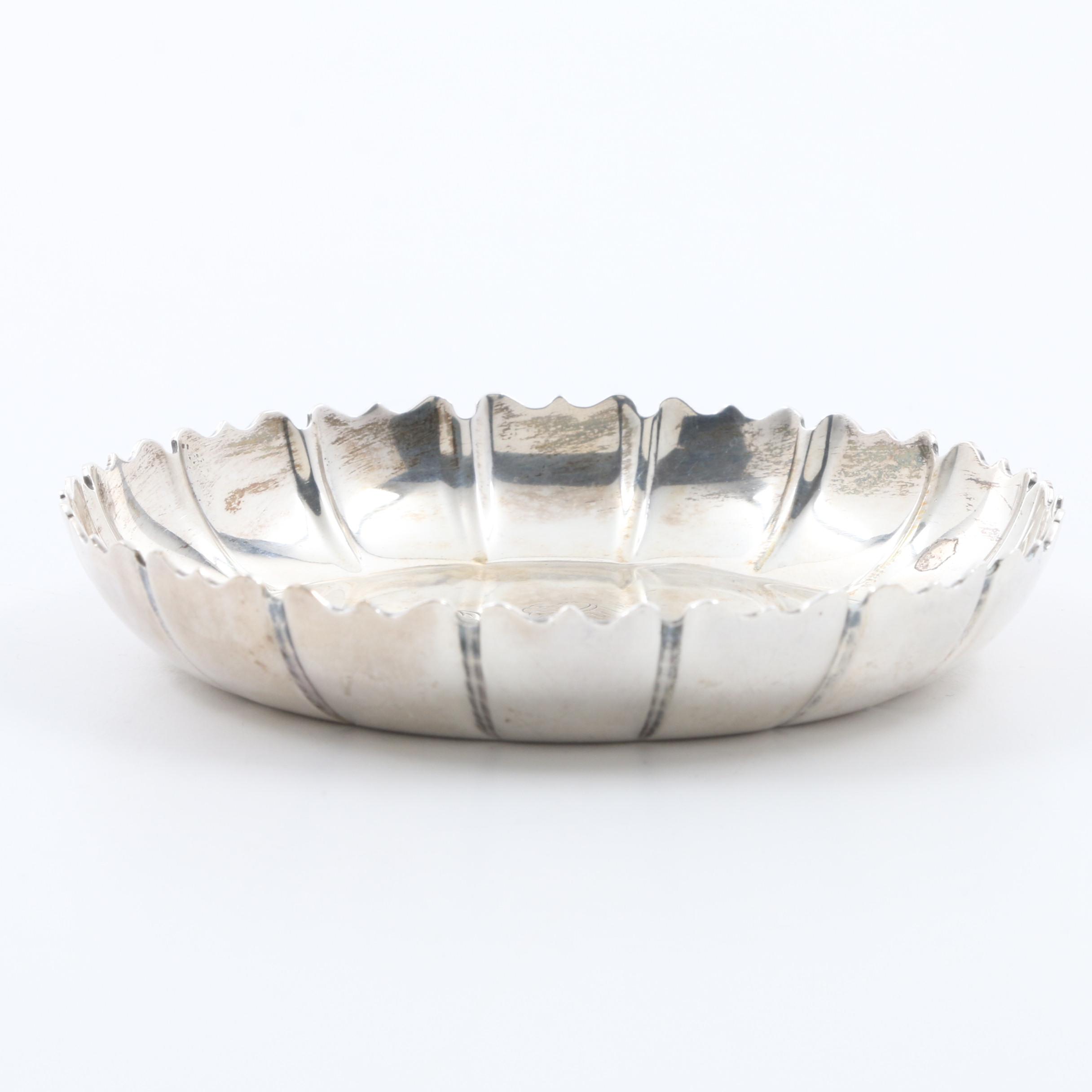 1981 Sterling Silver Commemorative Royal Wedding Dish