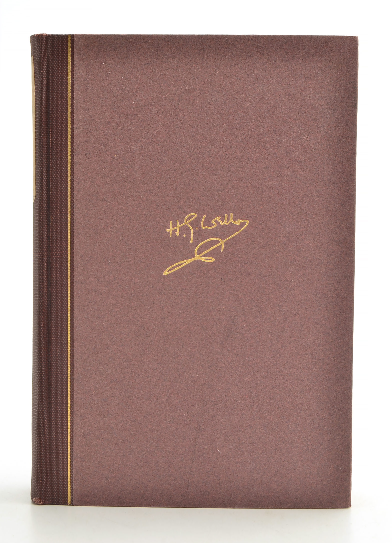 1931 Signed Limited Edition H.G. Wells "The Work, Wealth & Happiness of Mankind"