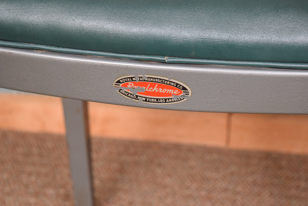 Vintage Metal Office Chairs by Royal Metal Manufacturing