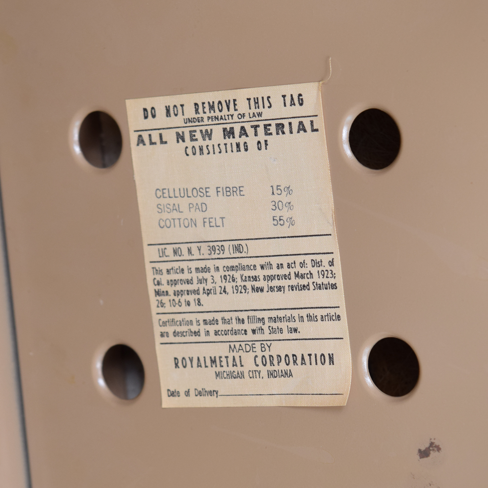 Vintage Metal Office Chairs by Royal Metal Manufacturing