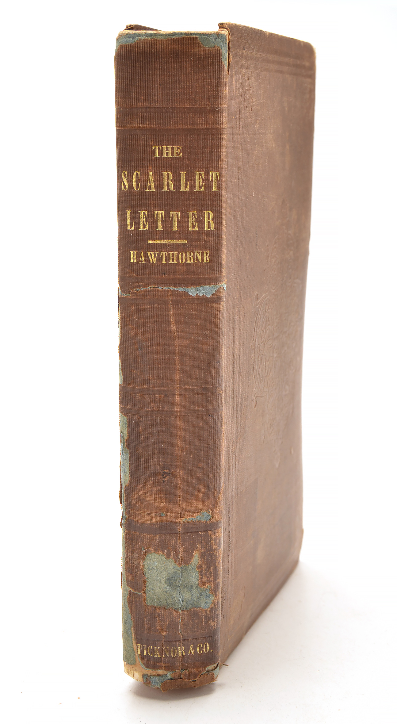 1850 First Edition "The Scarlet Letter" by Nathaniel Hawthorne