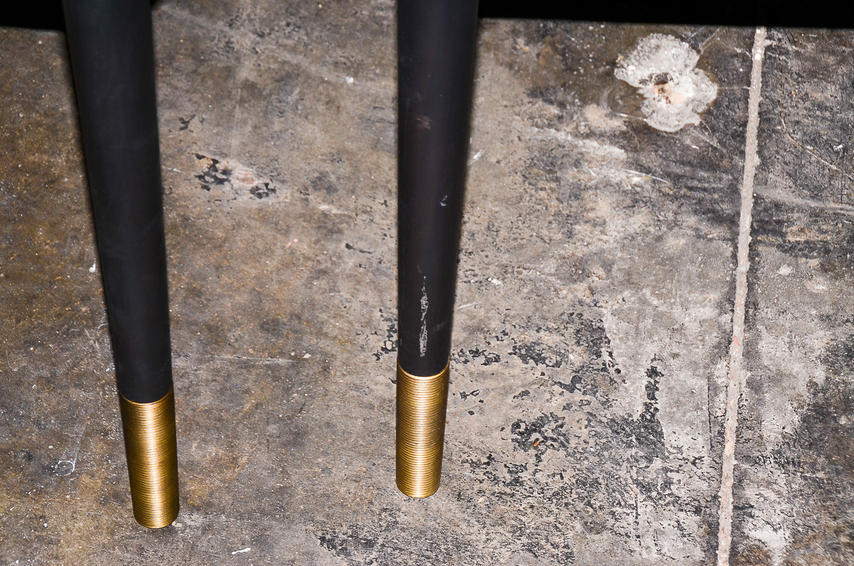 Contemporary "Milling Road" Cane Armchair by Baker