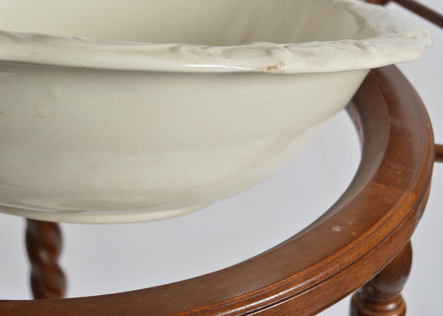 Victorian Style Wash Stand with Mirror, Basin and Pitcher